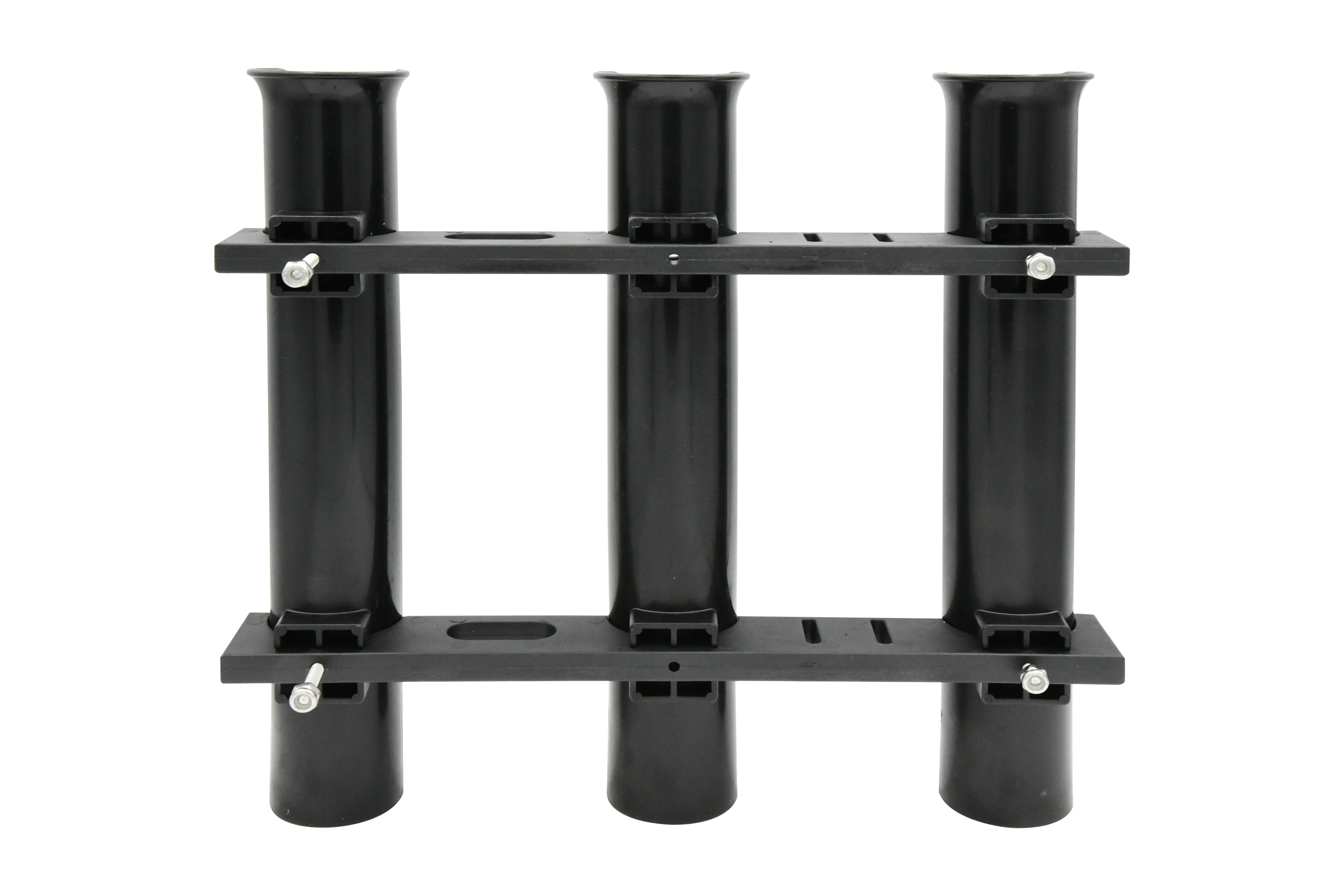 PP White/Black Wall Mount Fishing Rod Holder Bracket