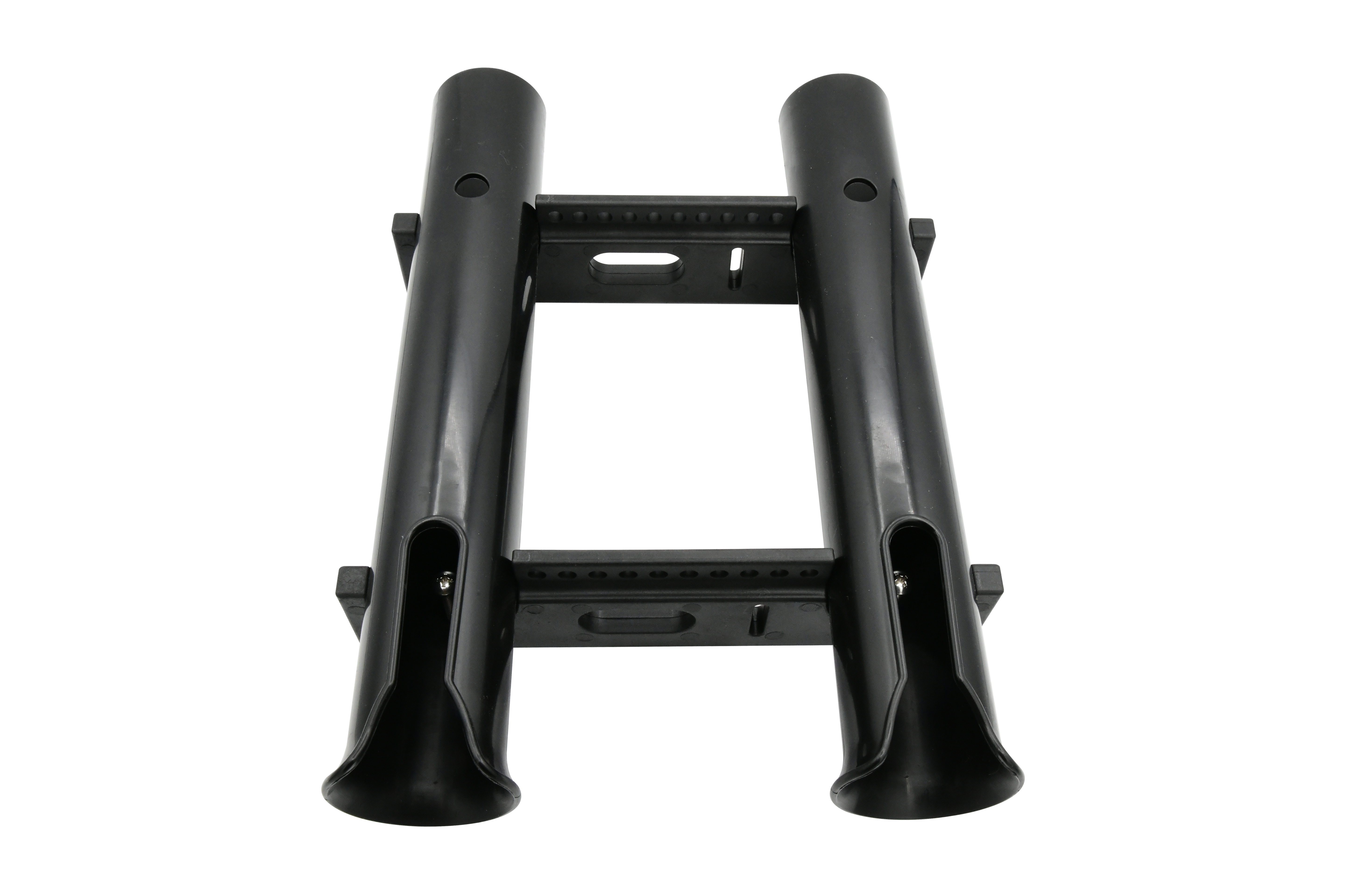 PP White/Black Wall Mount Fishing Rod Holder Bracket