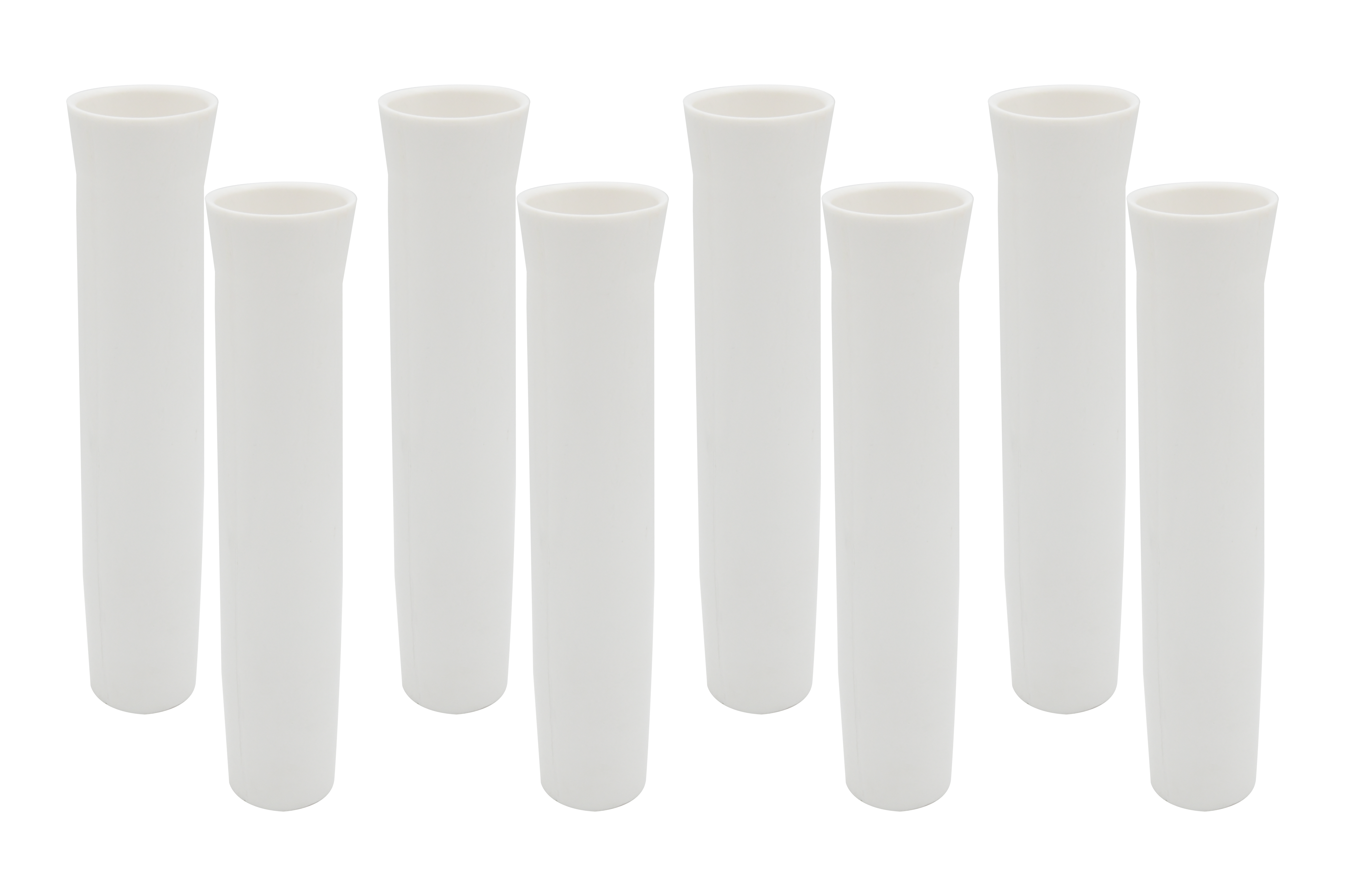 White Flared Rod Holder Insert