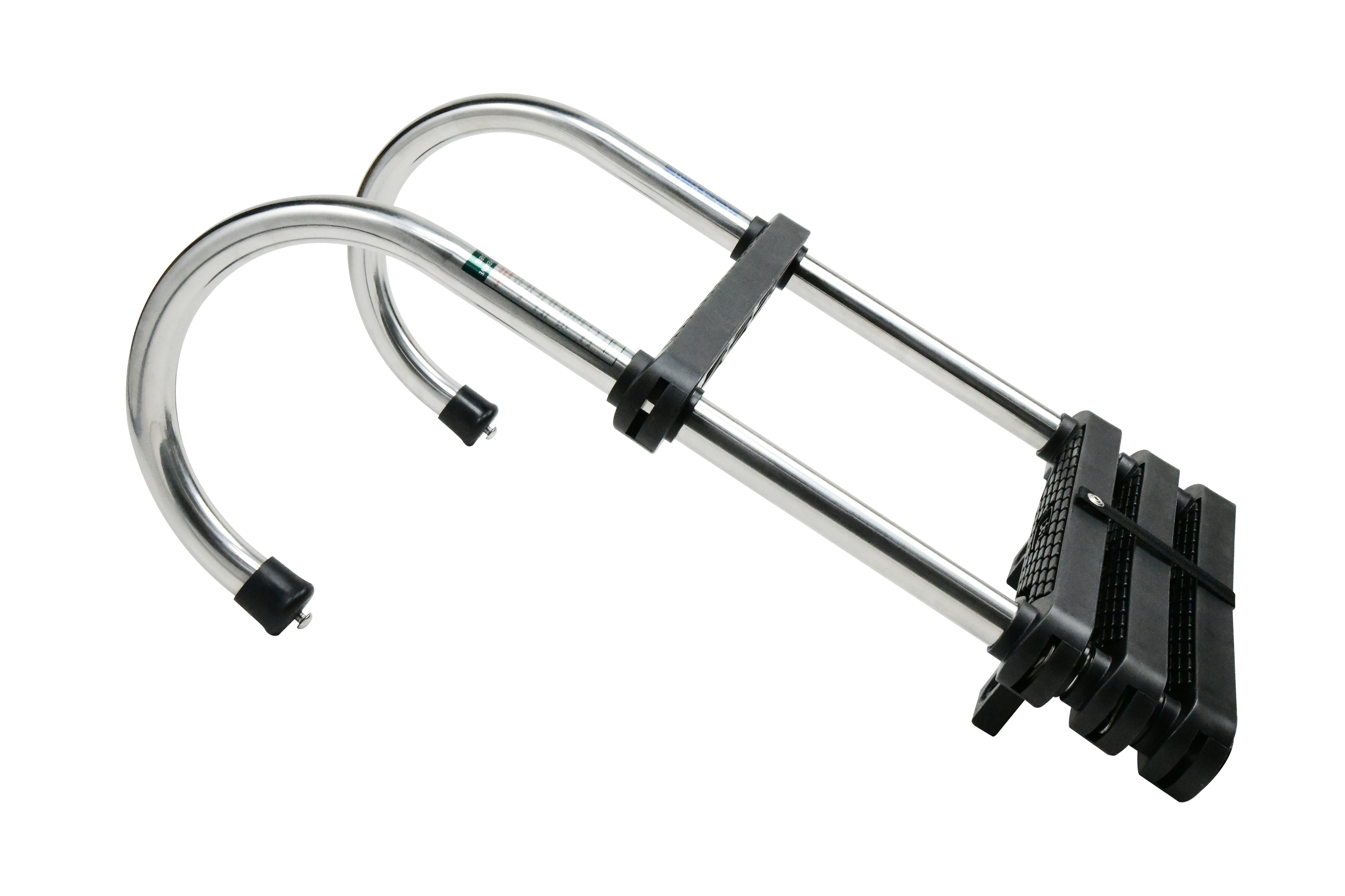 Telescoping Detachable Gunwale Hook Ladder