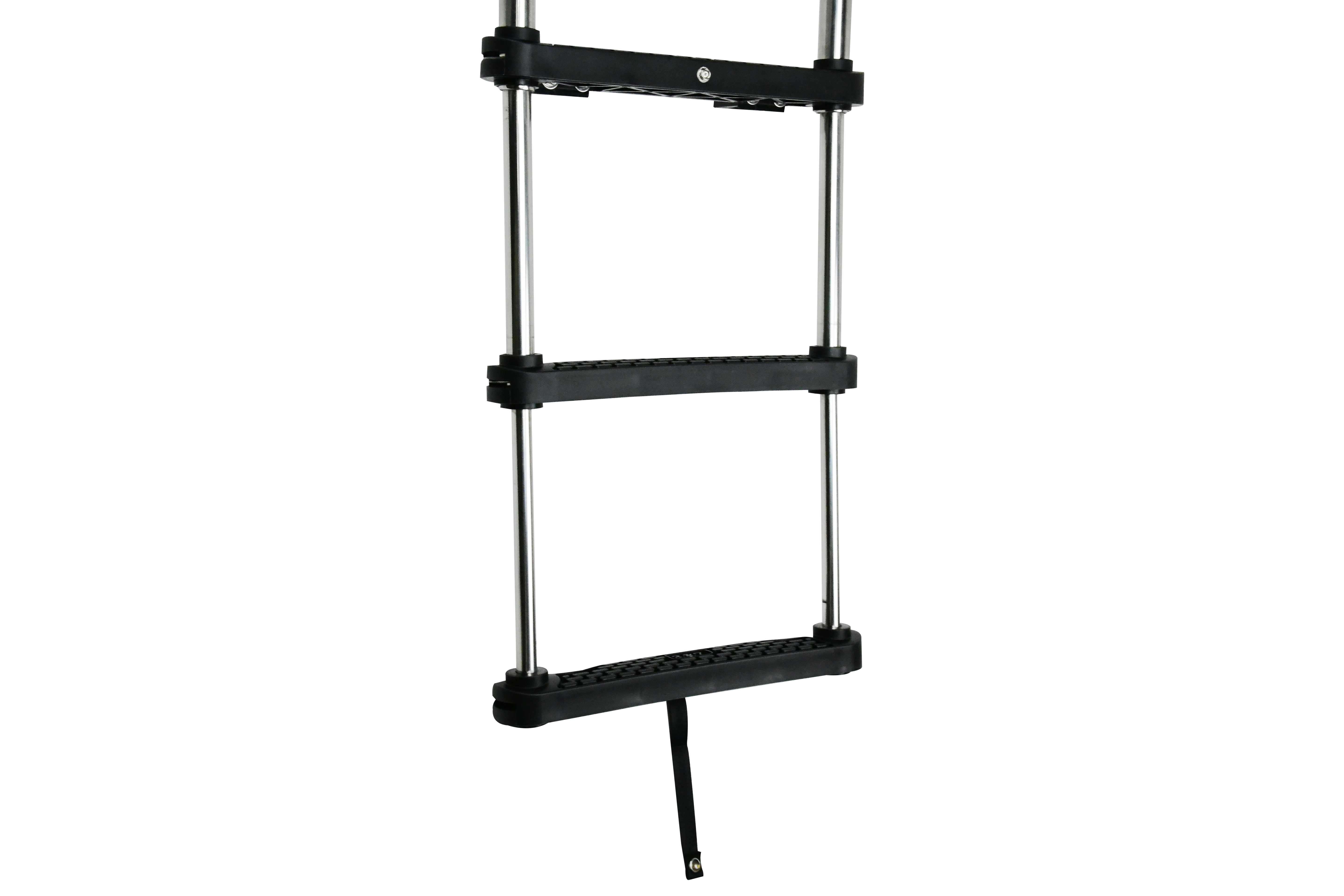 Telescoping Detachable Gunwale Hook Ladder