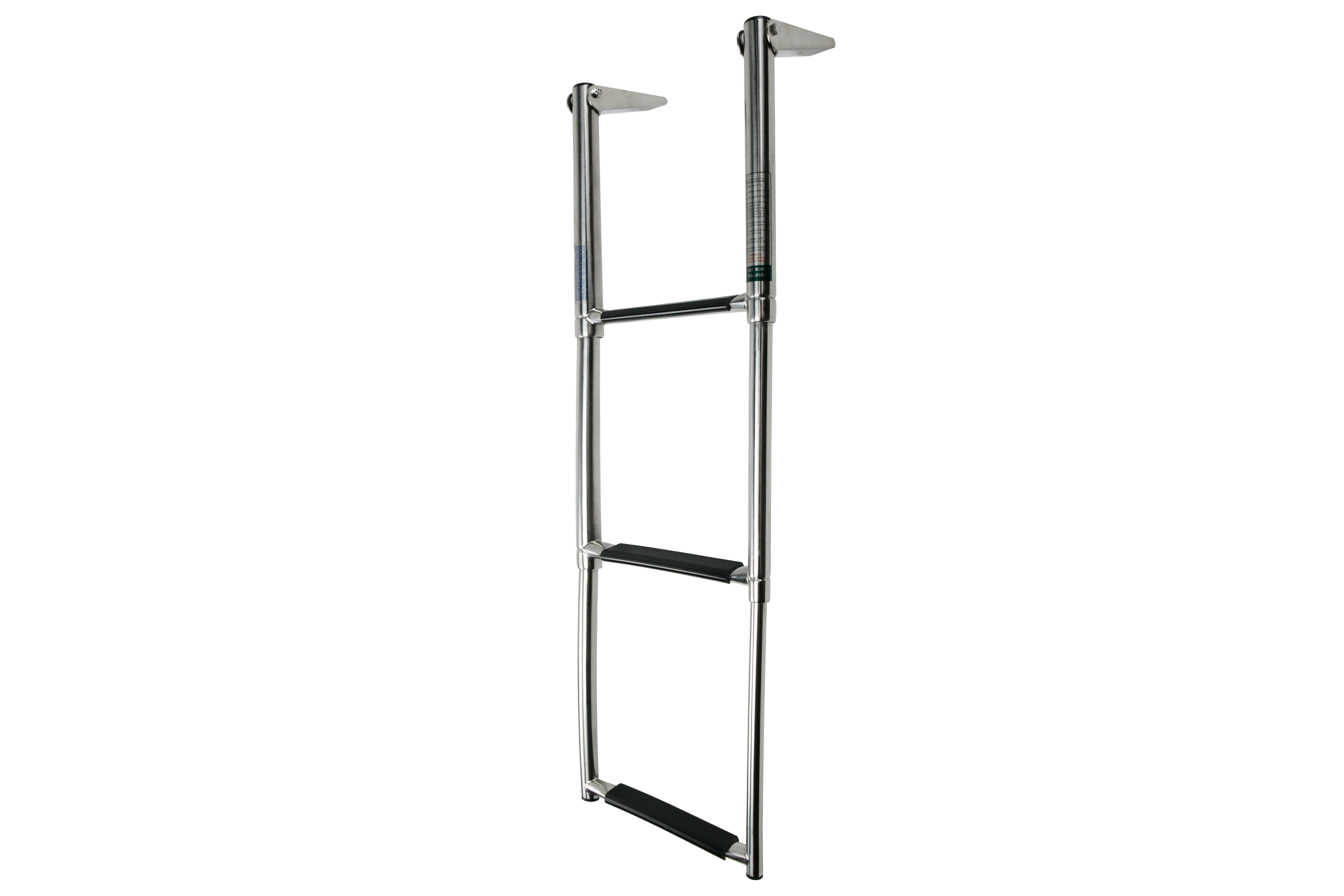Titanium Over-Platform Telescoping Ladder