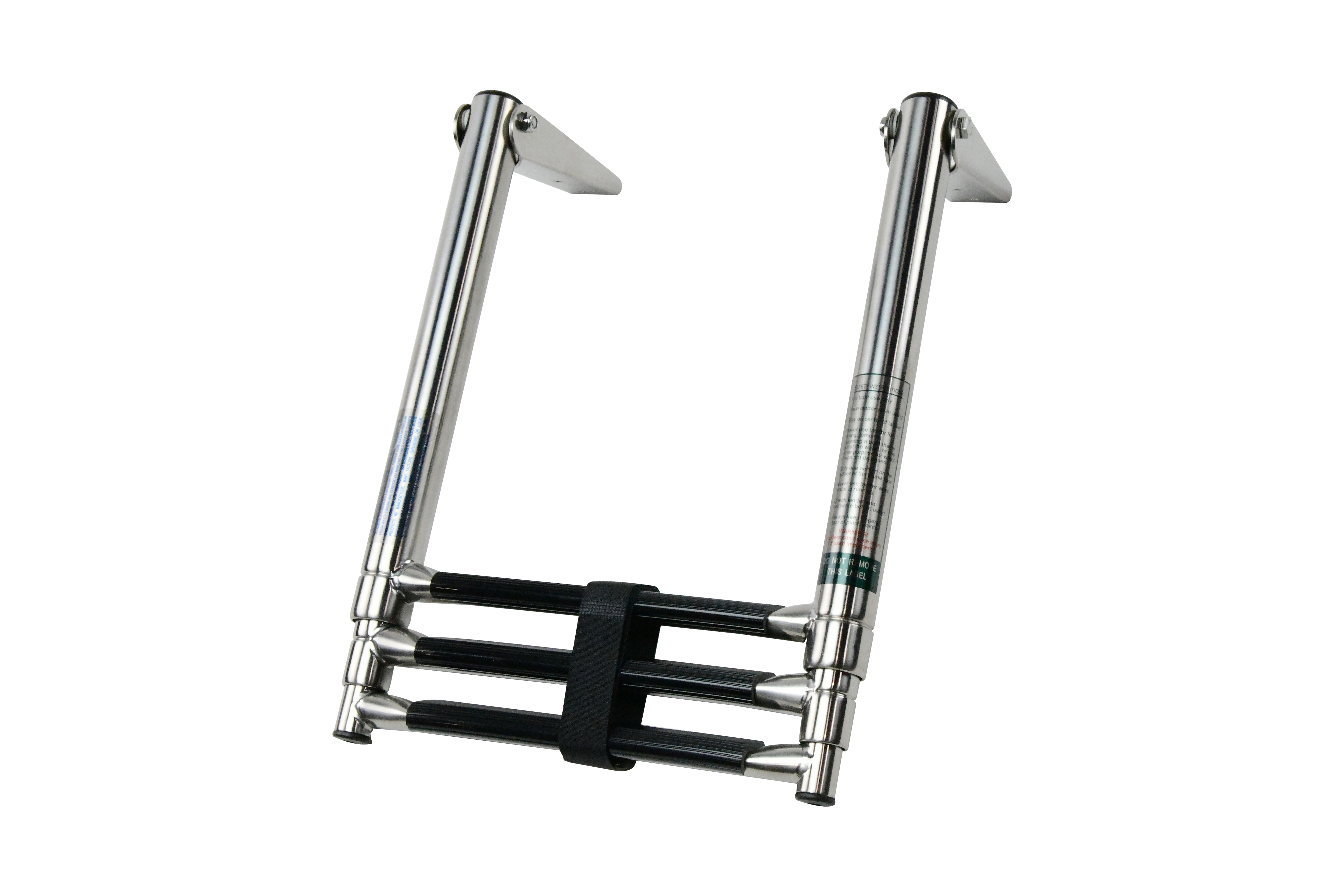 Titanium Over-Platform Telescoping Ladder