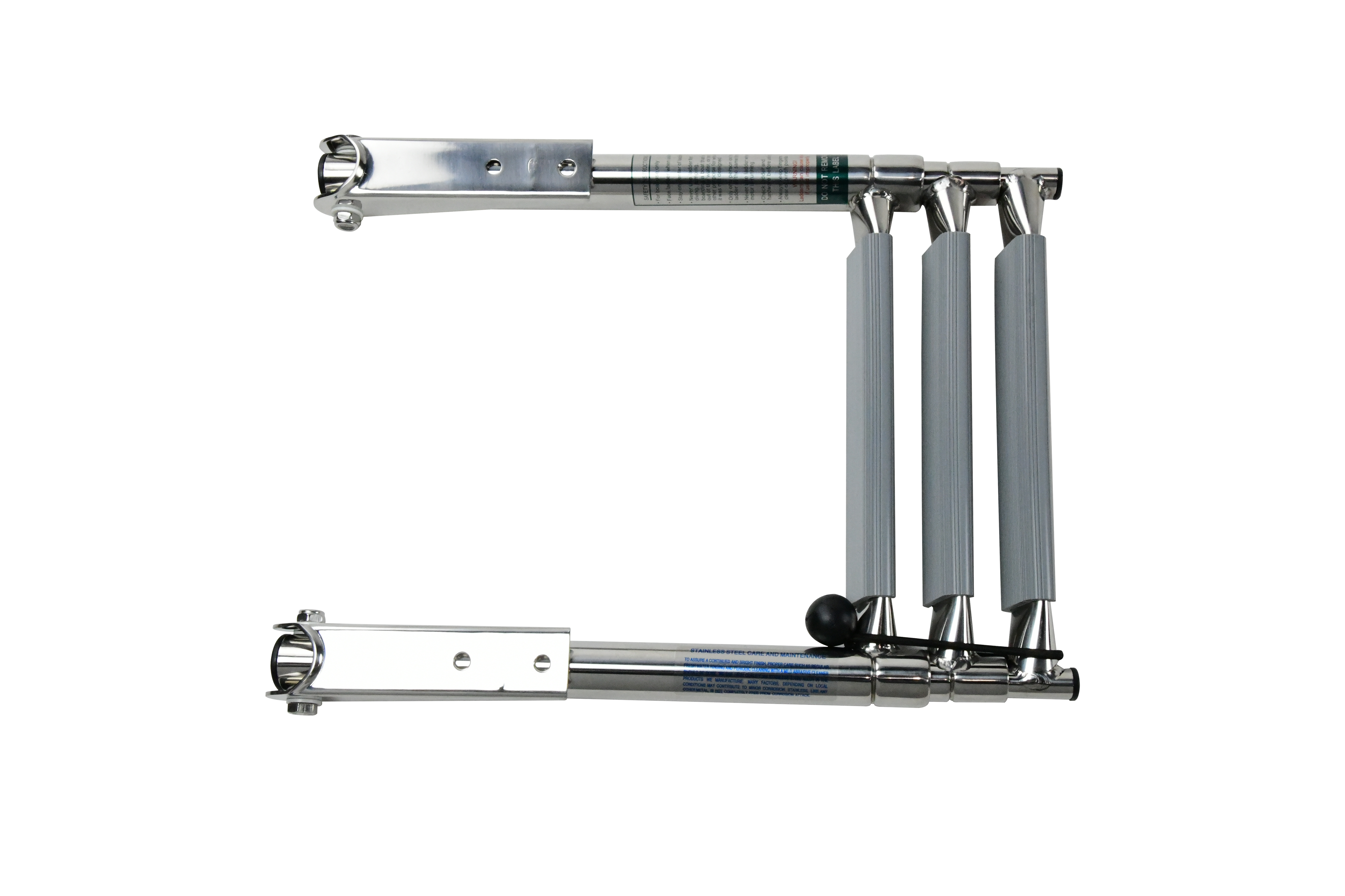 Over-Platform Oval Tube Telescoping Ladder