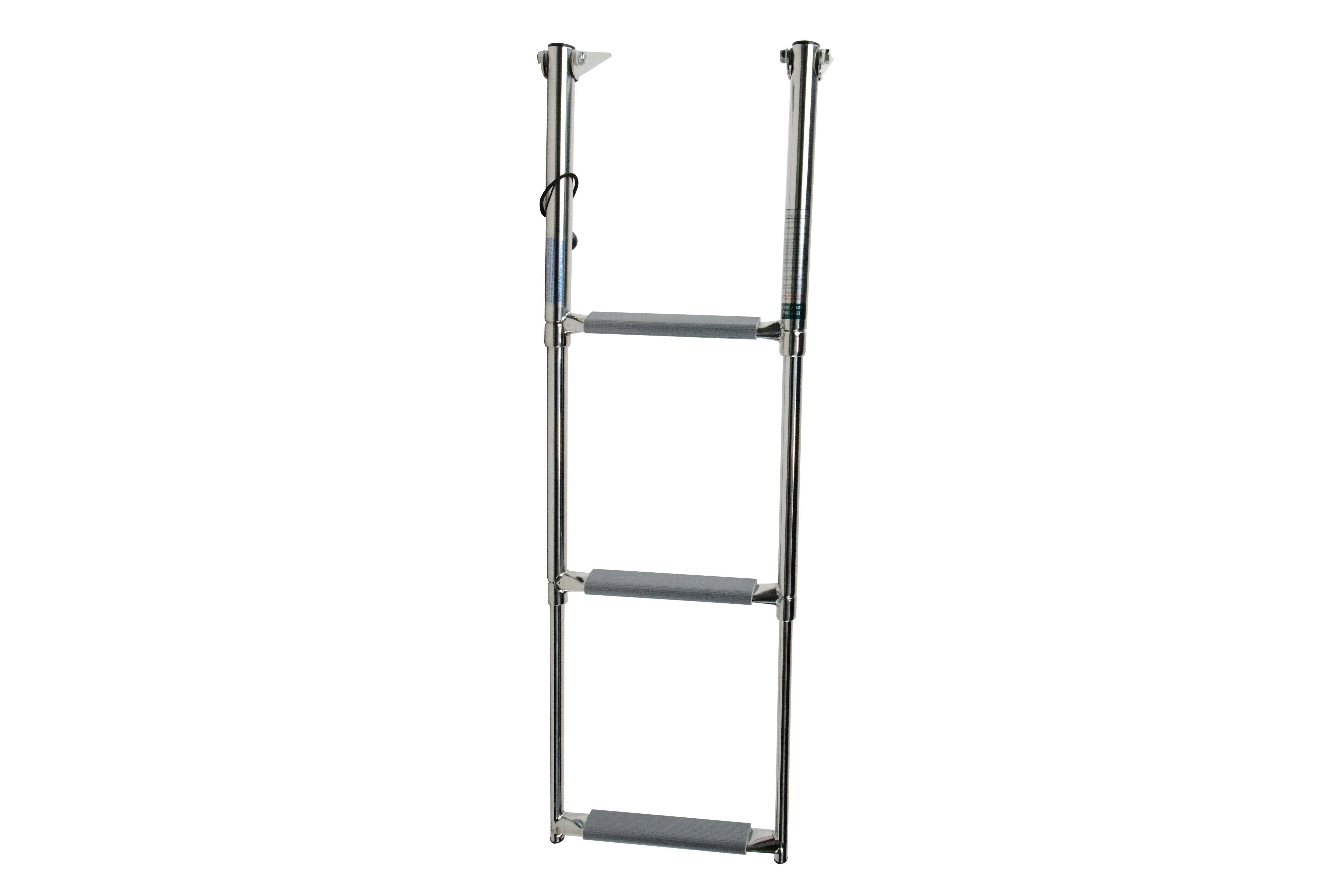 Over-Platform Oval Tube Telescoping Ladder