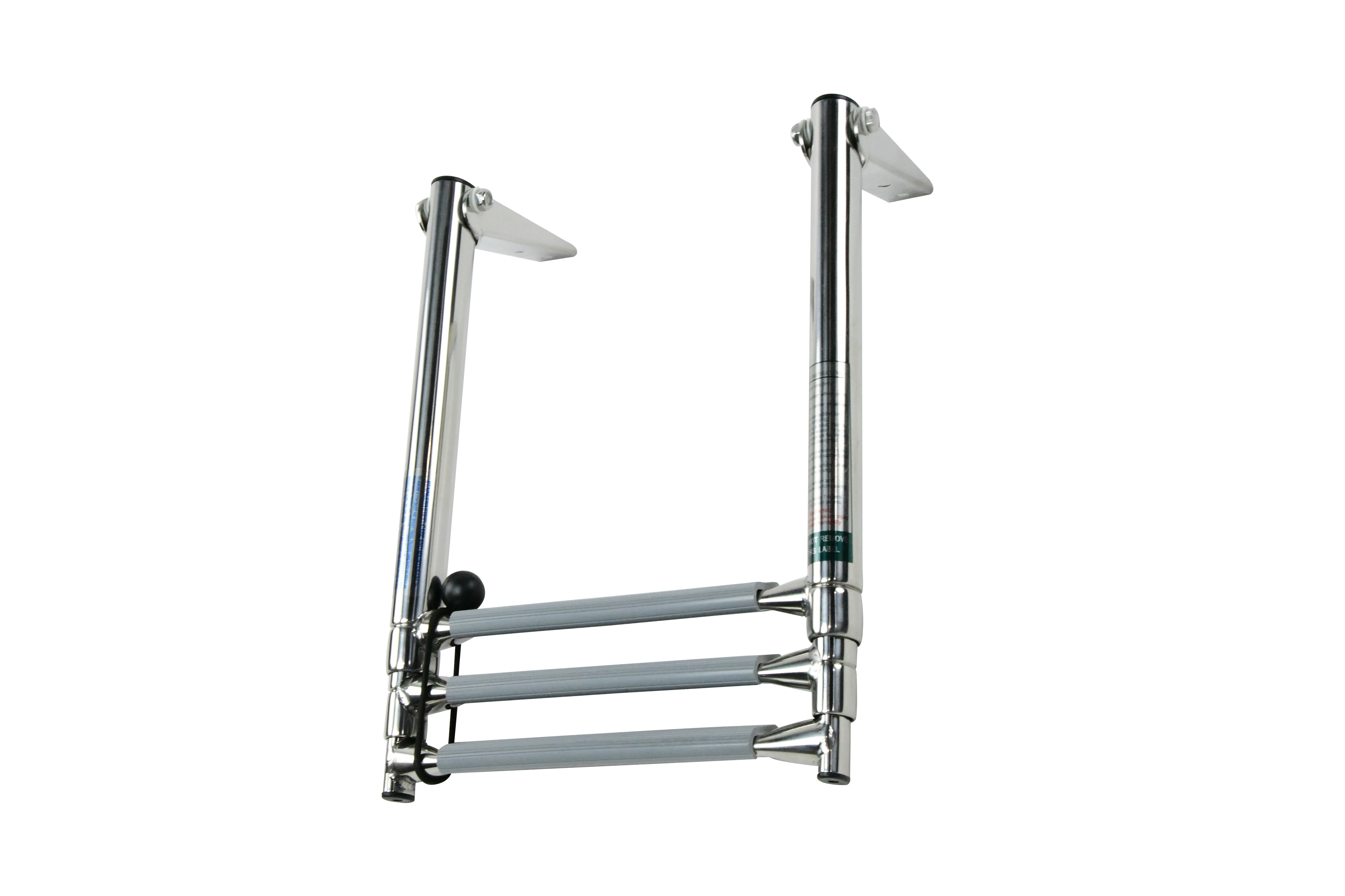 Over-Platform Oval Tube Telescoping Ladder
