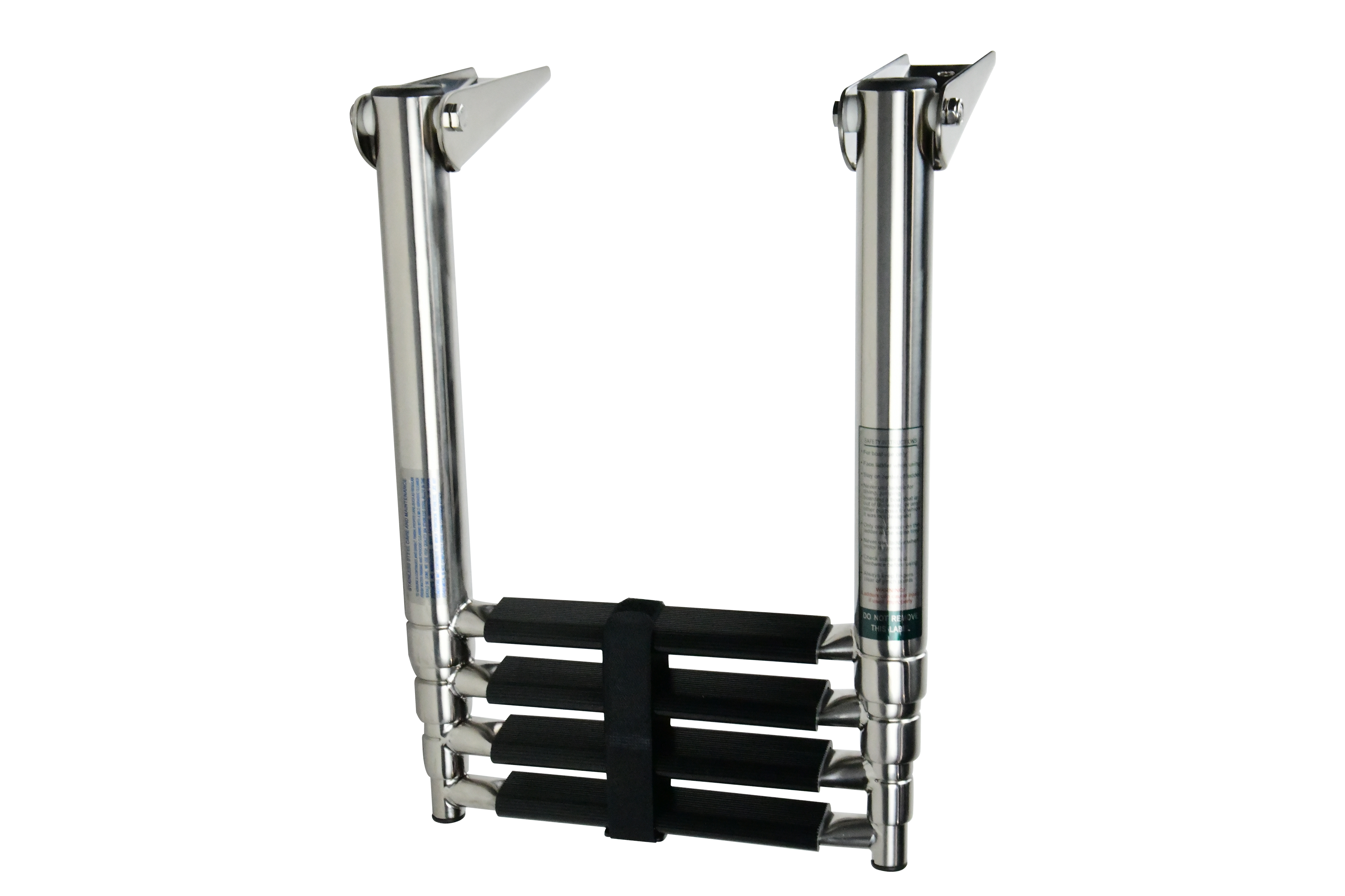 Titanium Over-Platform Telescoping Ladder