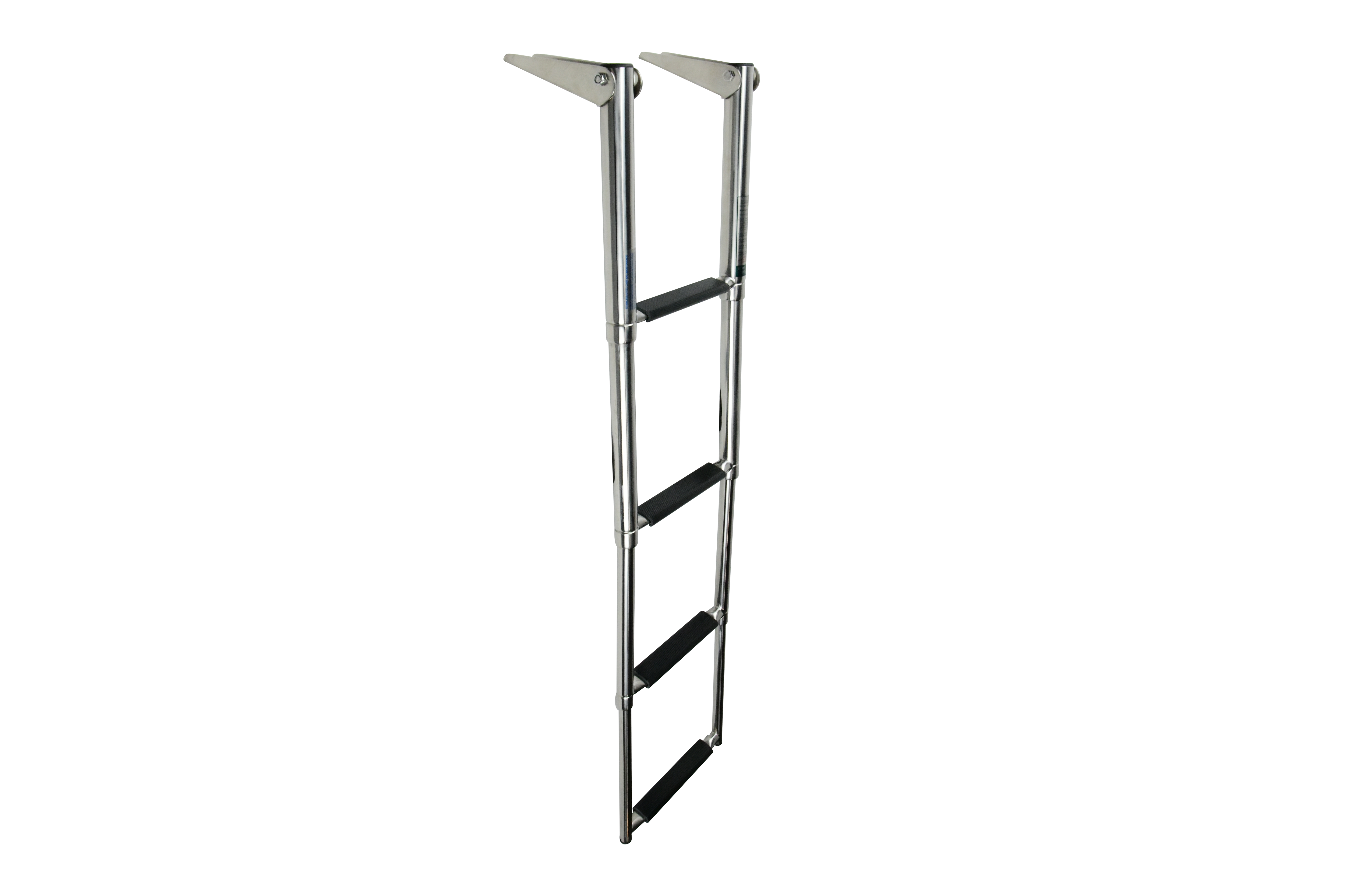 Titanium Over-Platform Telescoping Ladder