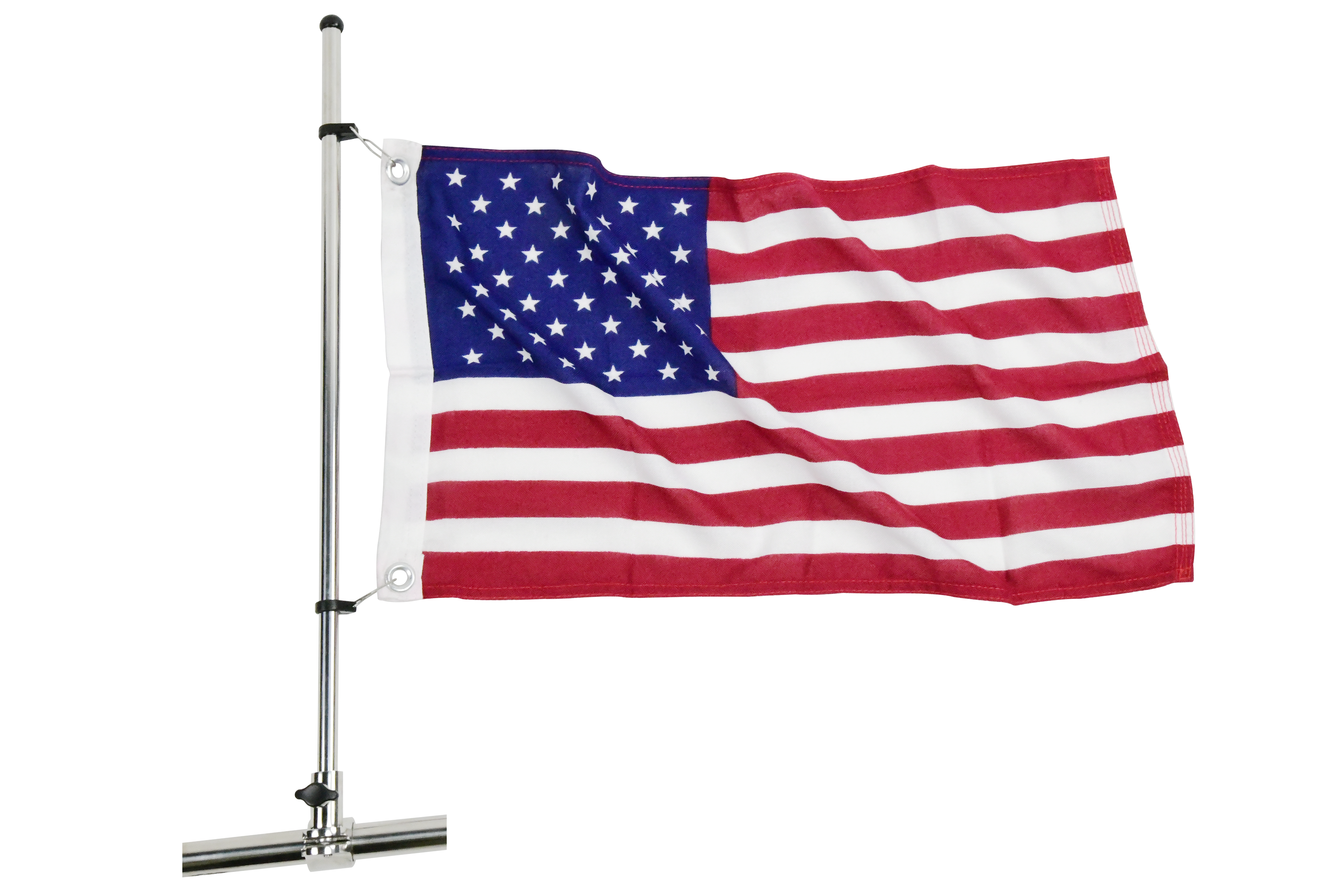 Vinalnd Marine Removable Flag Pole Clamp on Base 304 Stainless Steel