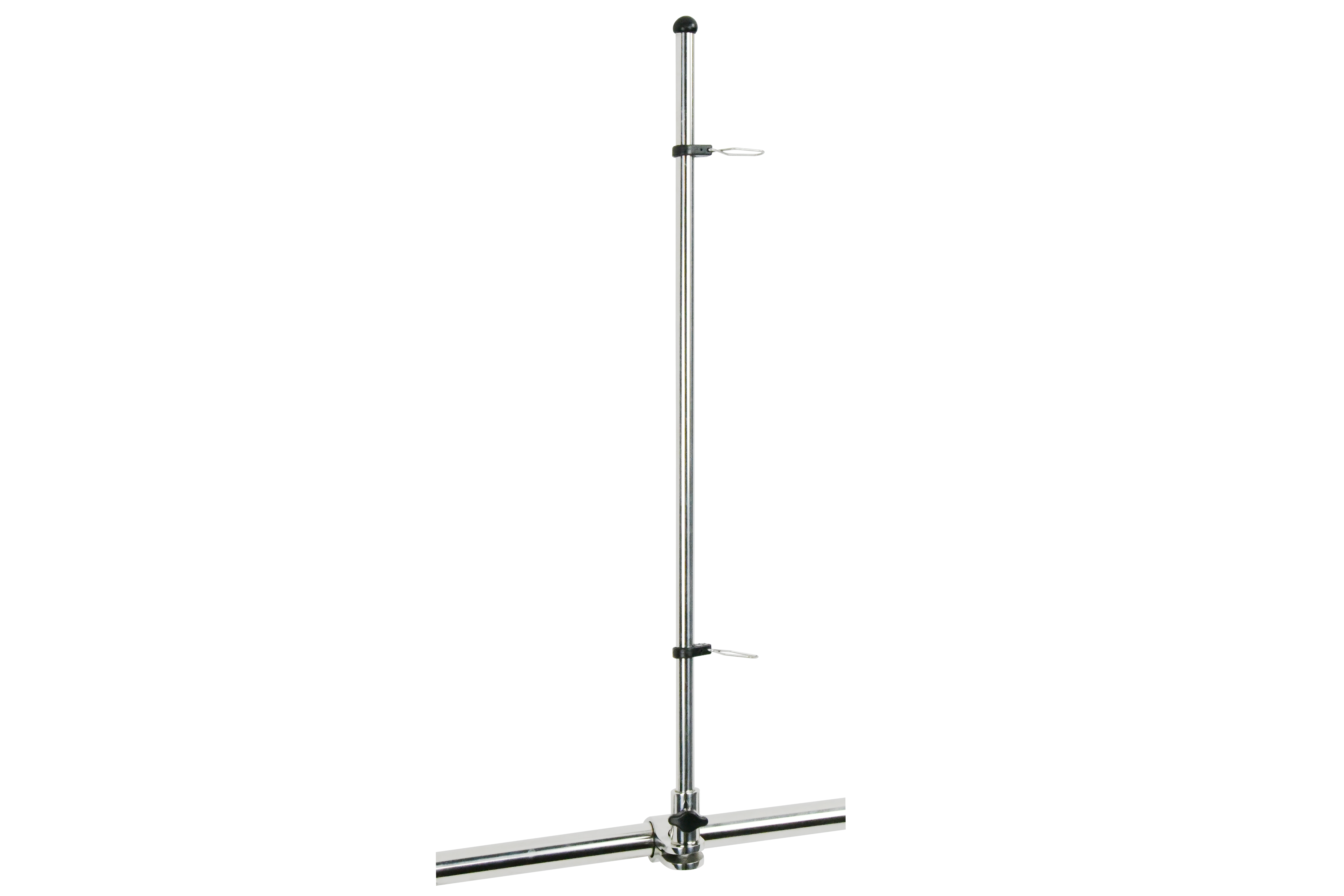 Vinalnd Marine Removable Flag Pole Clamp on Base 304 Stainless Steel Demonstration