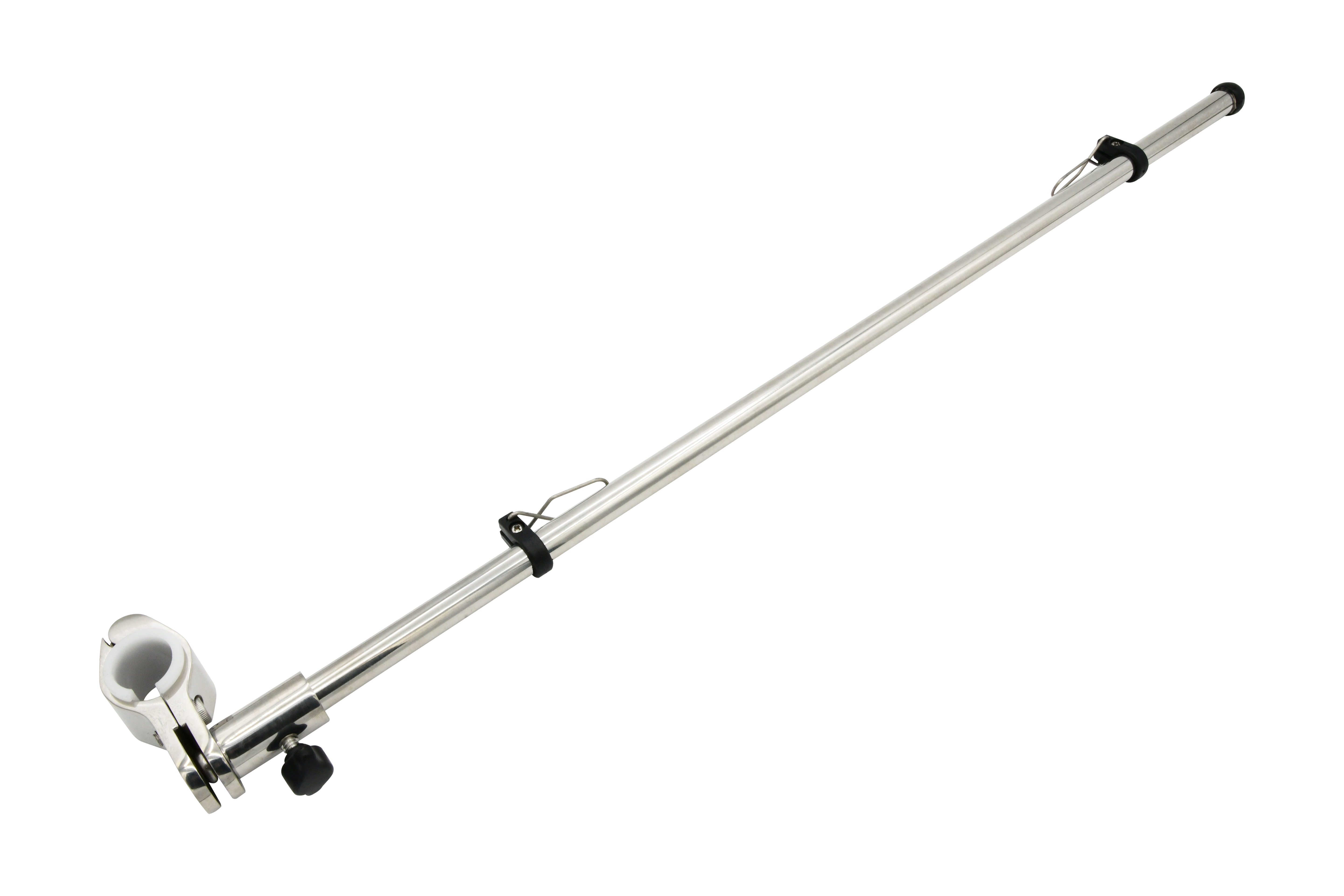 Vinalnd Marine Removable Flagpole Clamp on Base 304 Stainless Steel