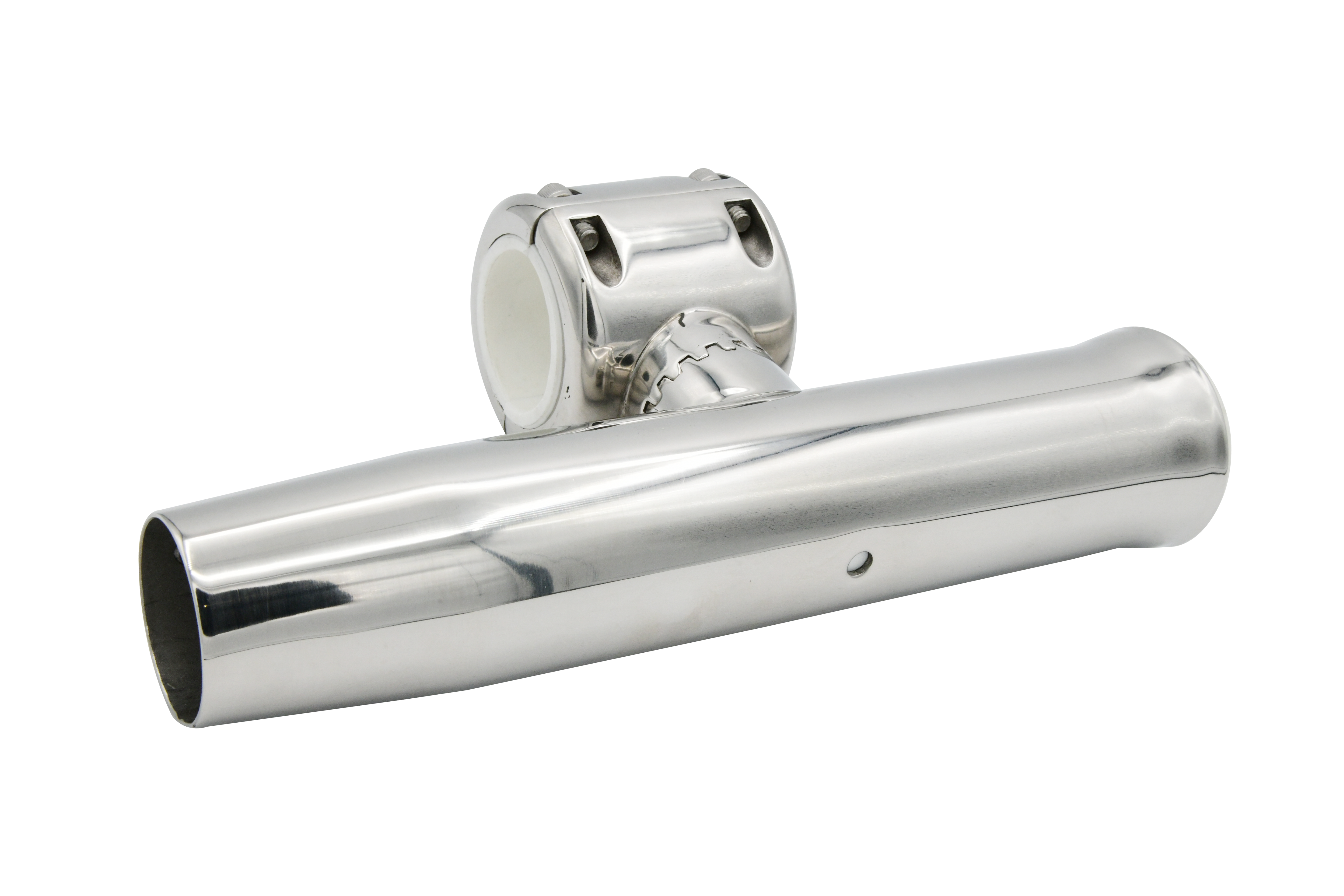 Vinland Marine 304SS Clamp On Rod Holder for Ø1-1/2"~1-5/8" Bottom View (S4625LN)