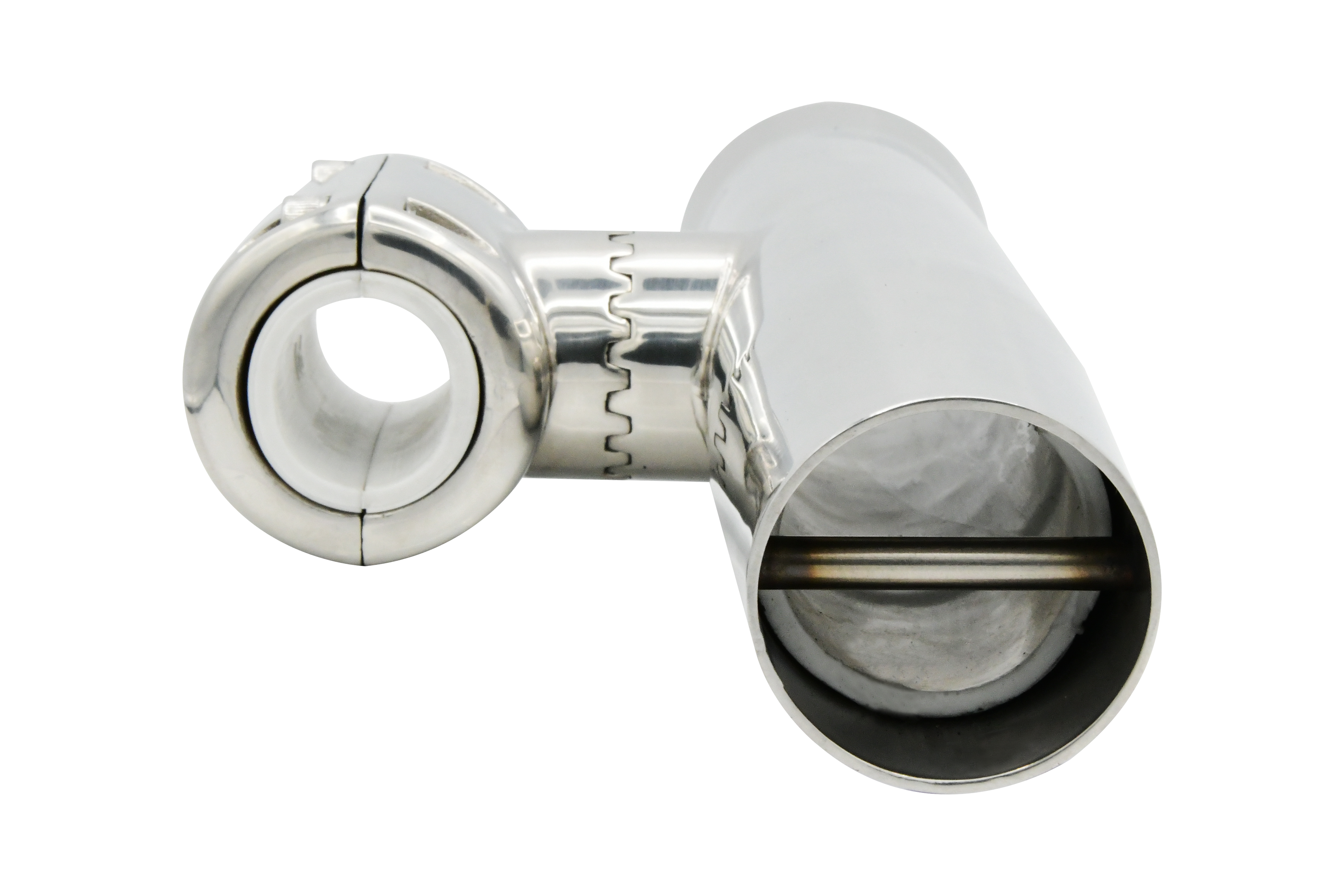 Vinland Marine 304SS Clamp On Rod Holder for Ø1"~1-1/4" Bottom View (S4625MN)