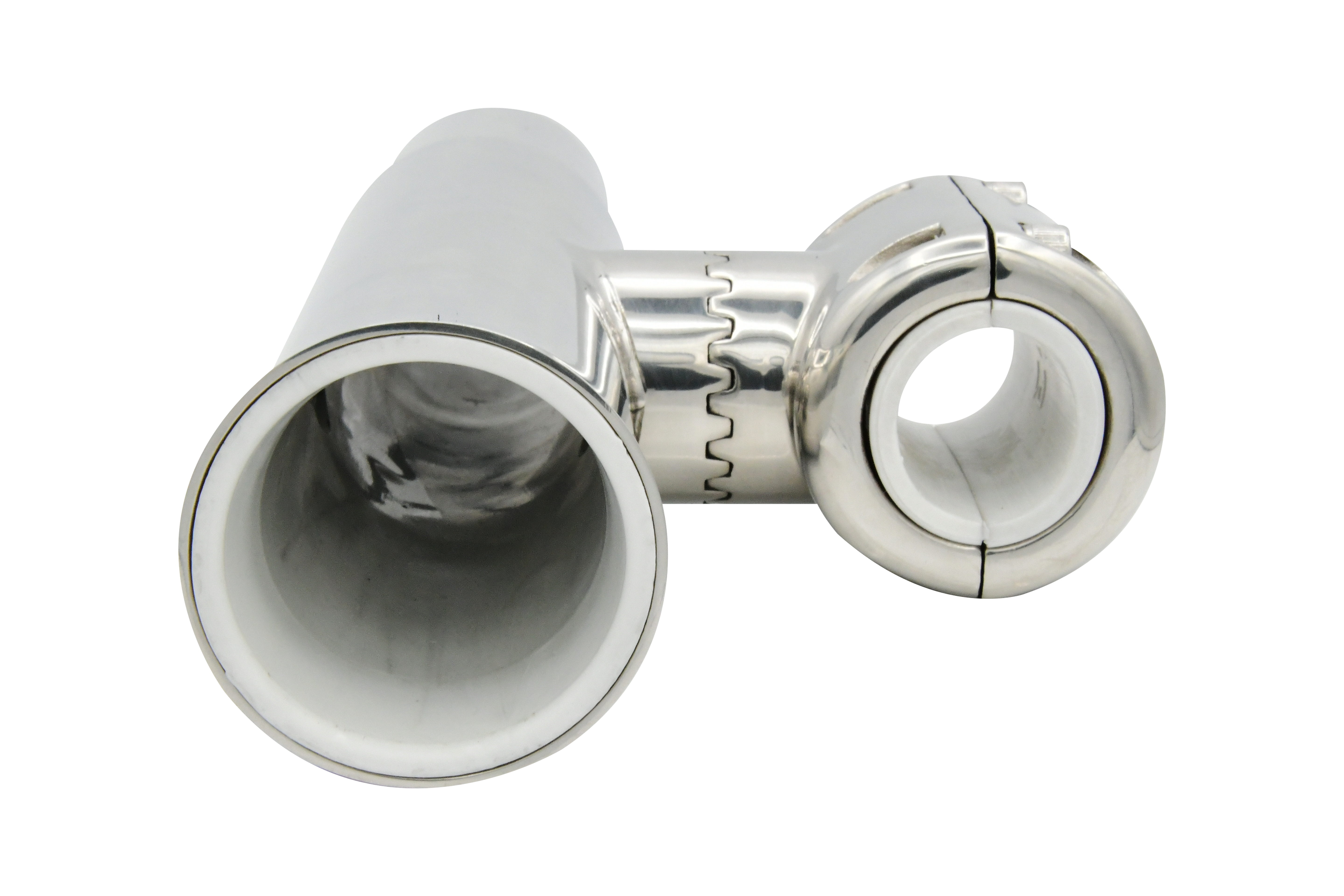 Vinland Marine 304SS Clamp On Rod Holder for Ø1"~1-1/4" Top View (S4625MN)