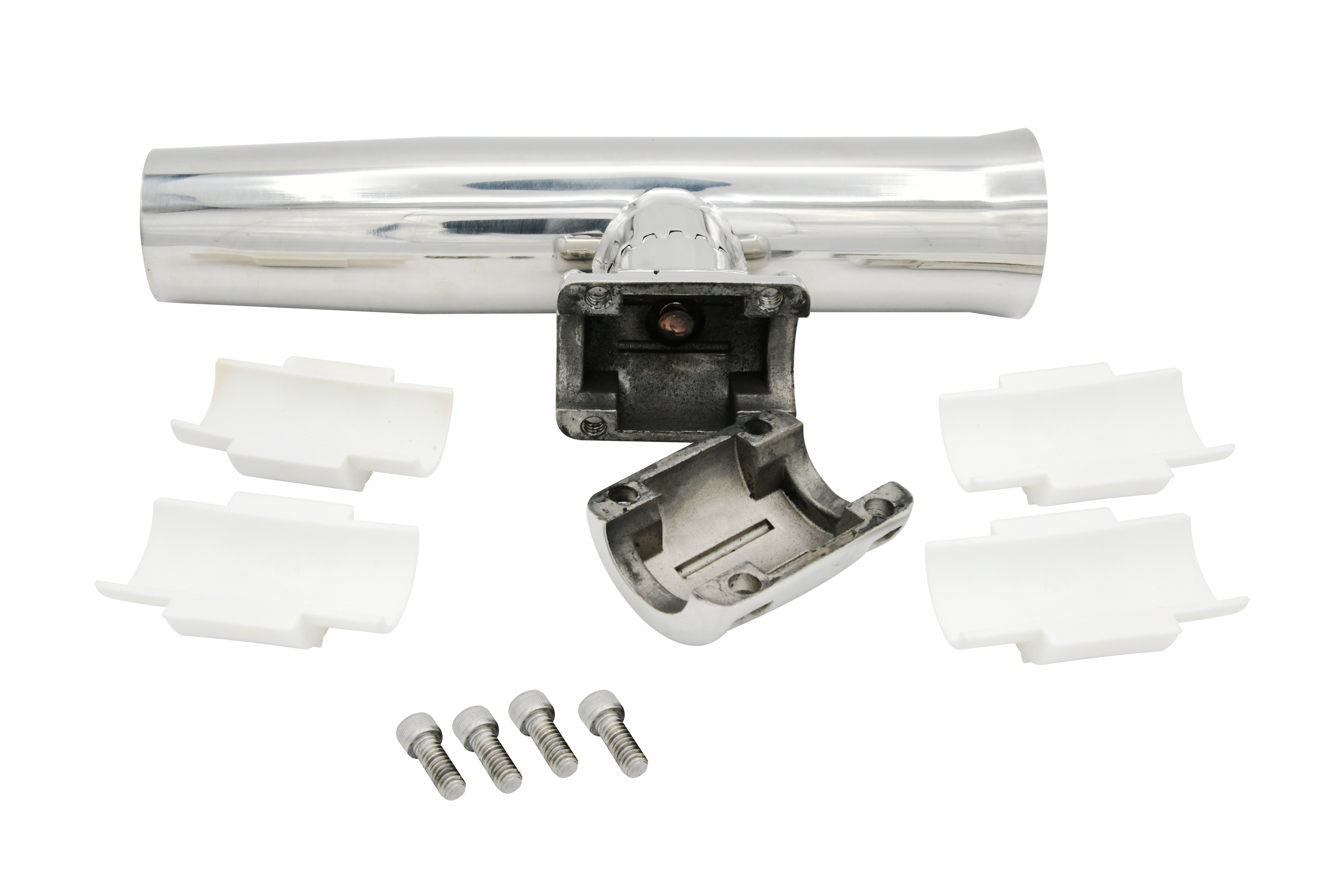 Vinland Marine 304SS Clamp On Rod Holder for Ø7/8"~1" Exploded View (S4625SN)