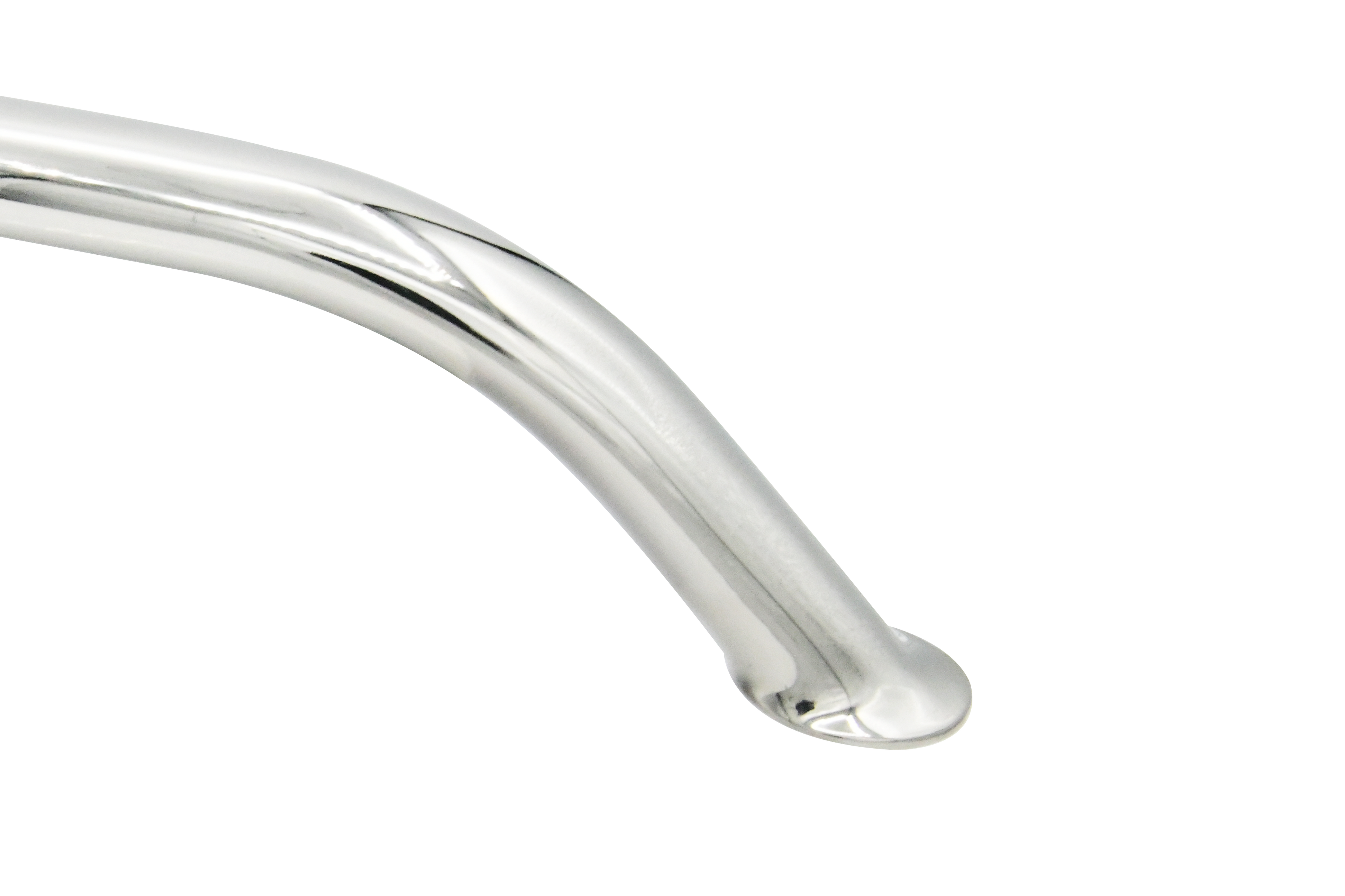 Vinland Marine 304SS Oval Tube Handrail 5/16"-2" stub, 12" C-C Close-up View (S8767BY1)