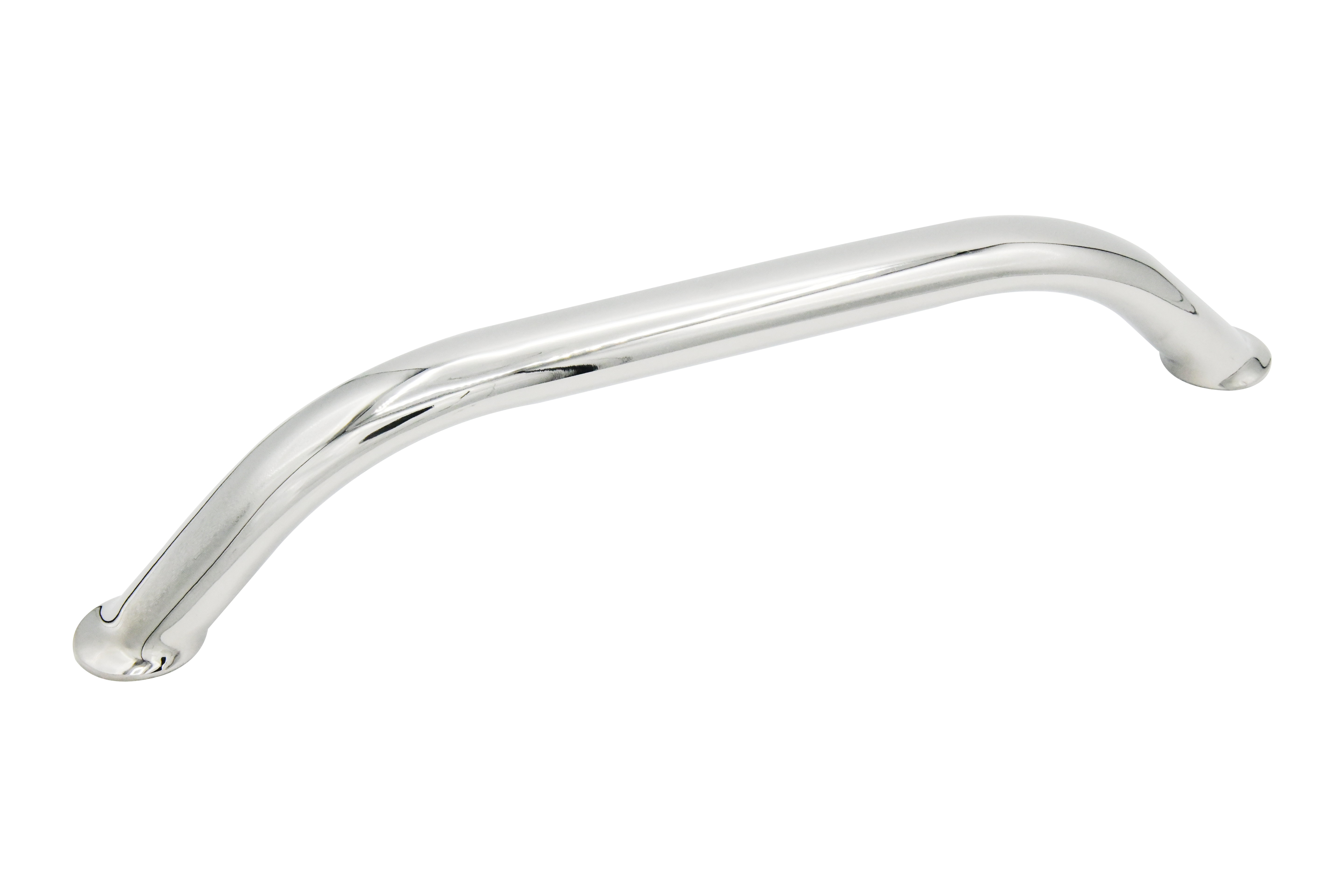 Vinland Marine 304SS Oval Tube Handrail 5/16"-2" stub, 12" C-C Top View (S8767BY1)