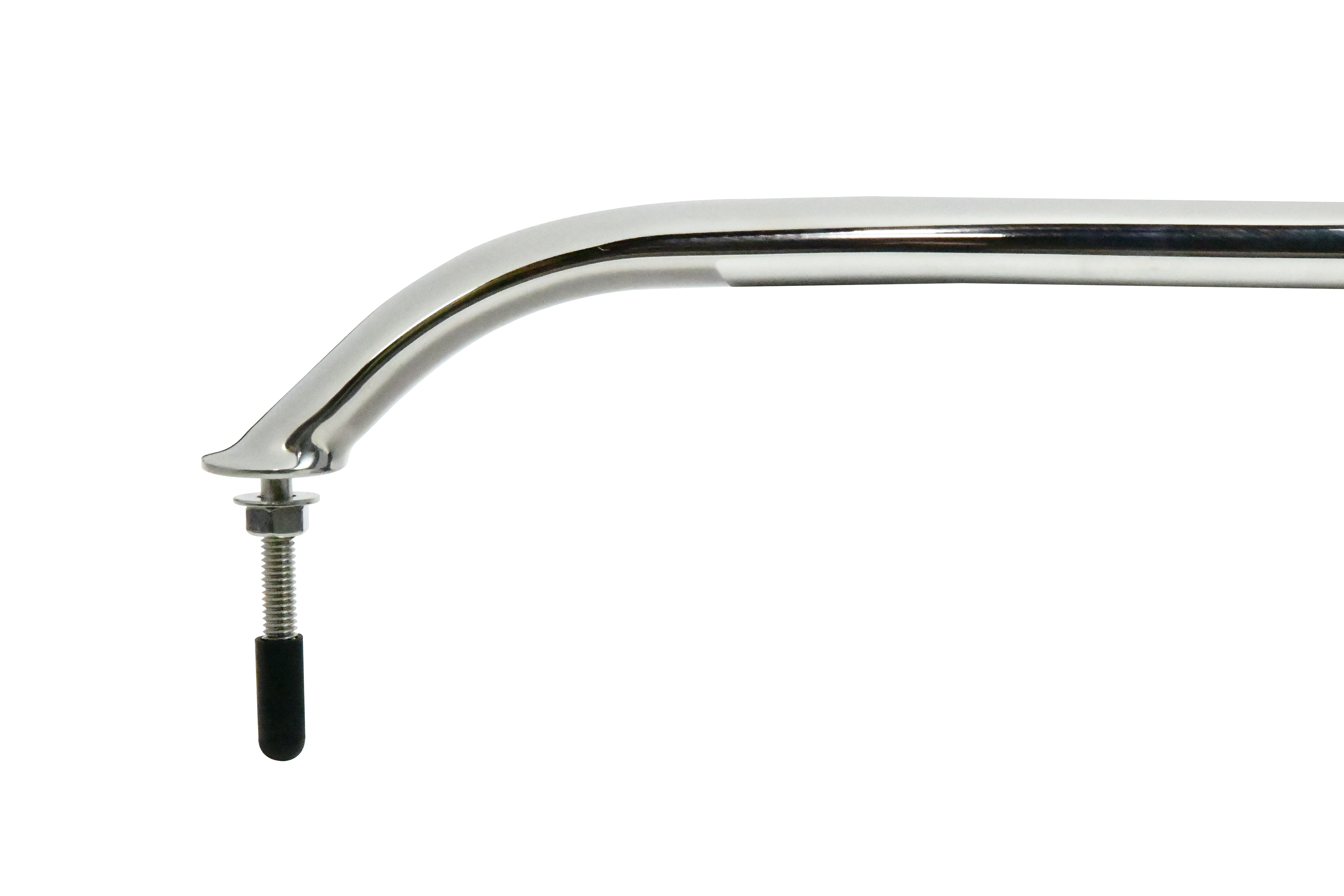 Vinland Marine 304SS Oval Tube Handrail 5/16"-2" stub, 16" C-C Close-up View (S8764BY1)