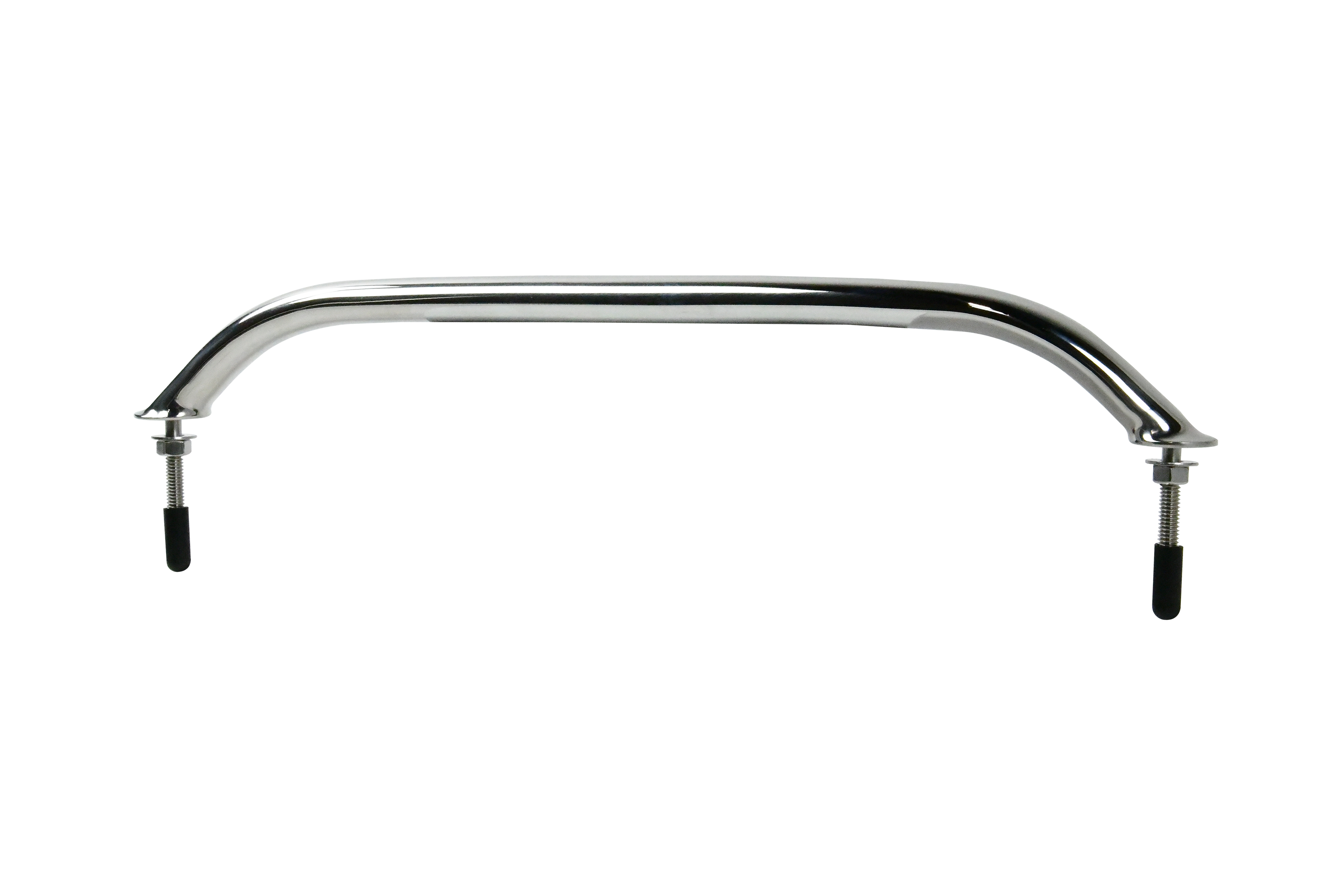 Vinland Marine 304SS Oval Tube Handrail 5/16"-2" stub, 16" C-C Front View (S8764BY1)