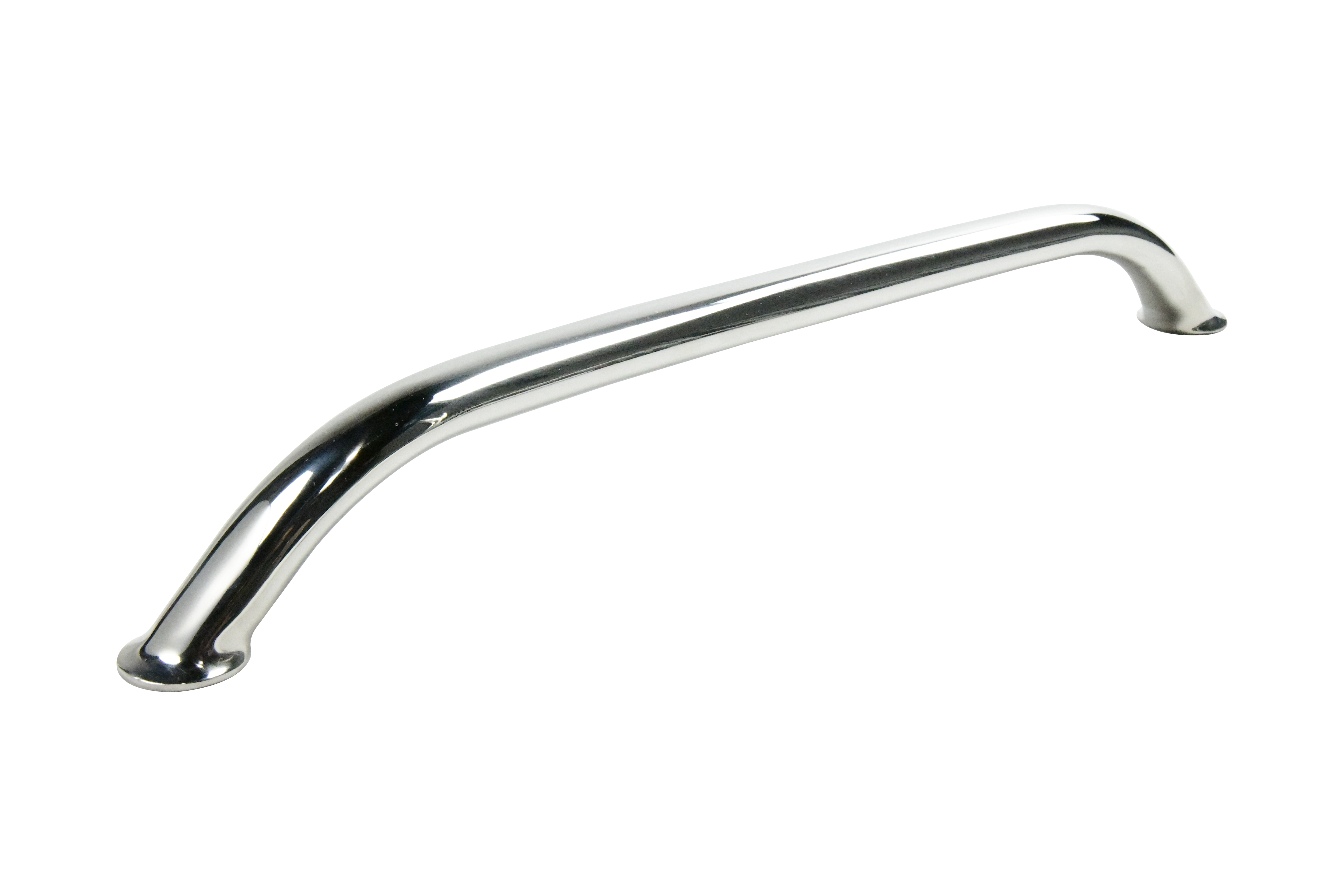 Vinland Marine 304SS Oval Tube Handrail 5/16"-2" stub, 16" C-C Side View (S8764BY1)