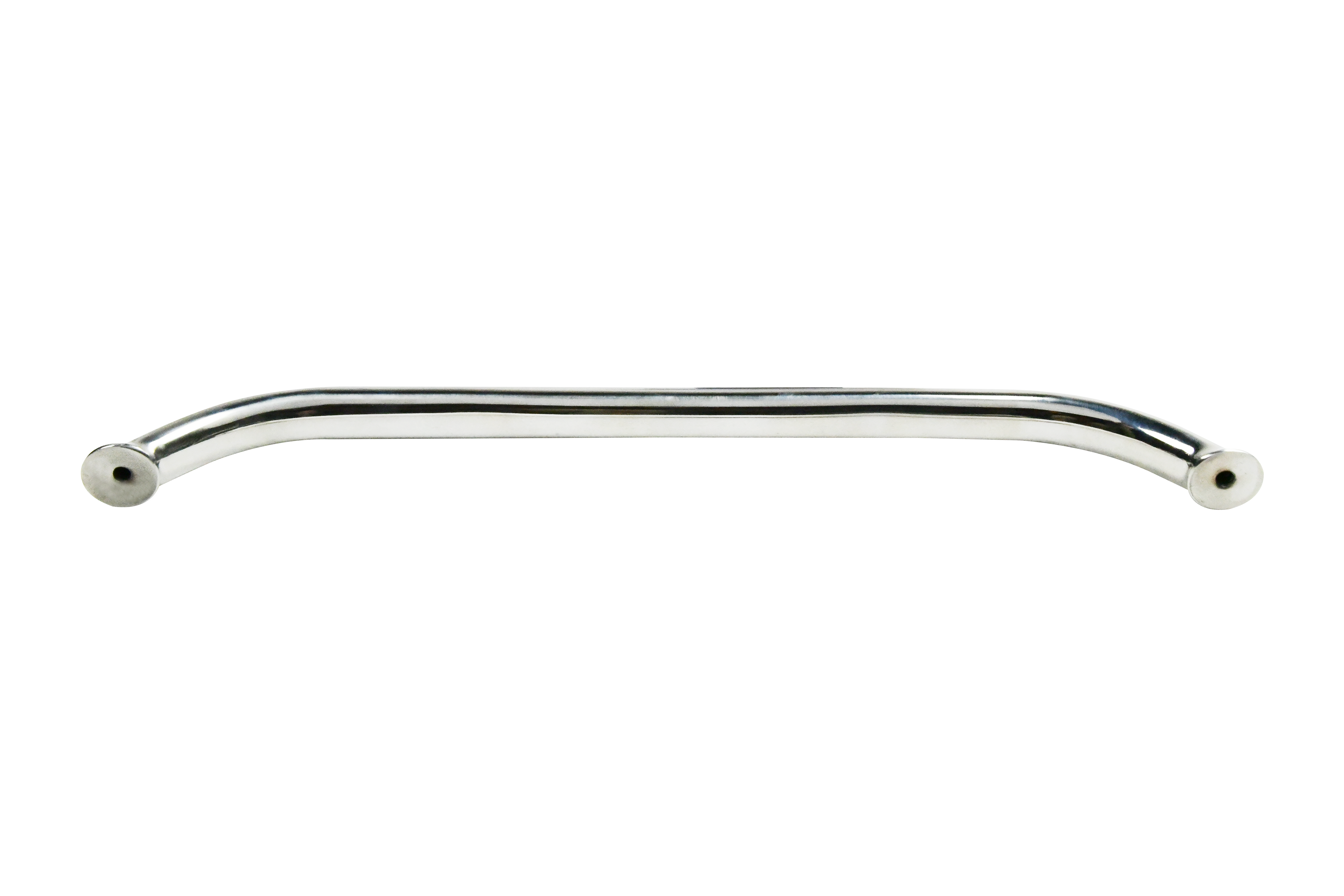 Vinland Marine 304SS Oval Tube Handrail 5/16"-2" stub, 18" C-C Bottom View (S8768BY1)