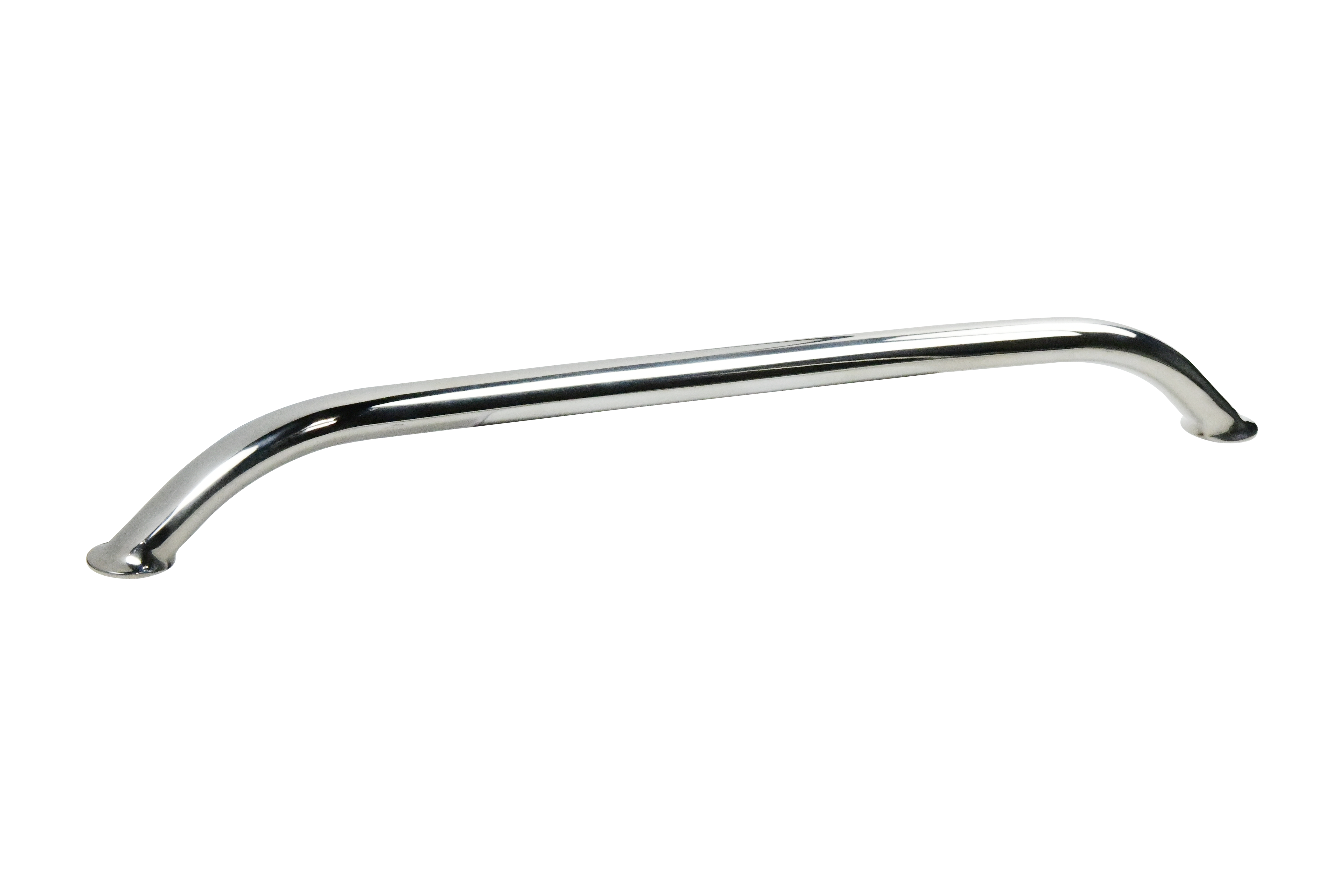 Vinland Marine 304SS Oval Tube Handrail 5/16"-2" stub, 18" C-C Front View 2 (S8768BY1)