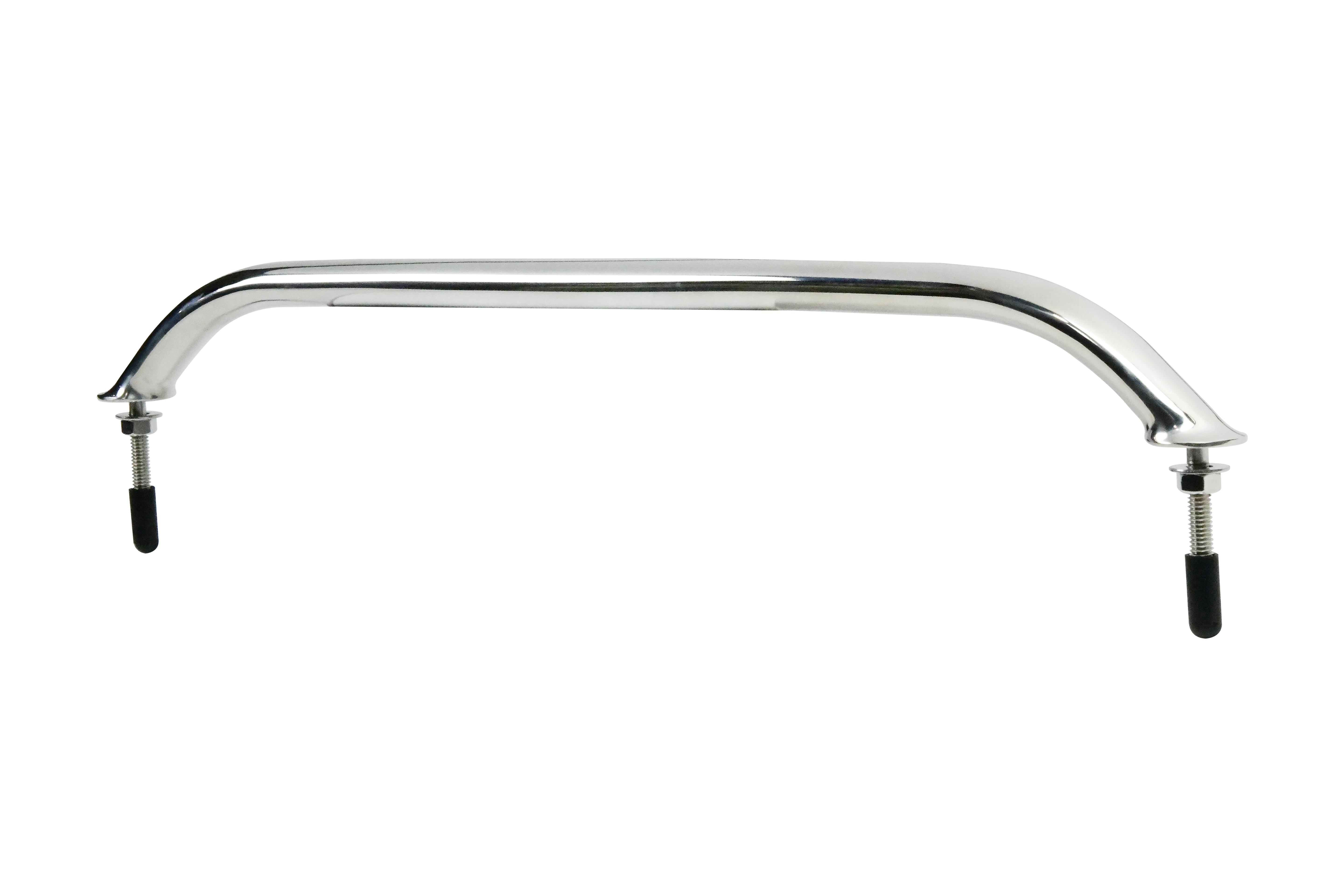 Vinland Marine 304SS Oval Tube Handrail 5/16"-2" stub, 18" C-C Front View 3 (S8768BY1)