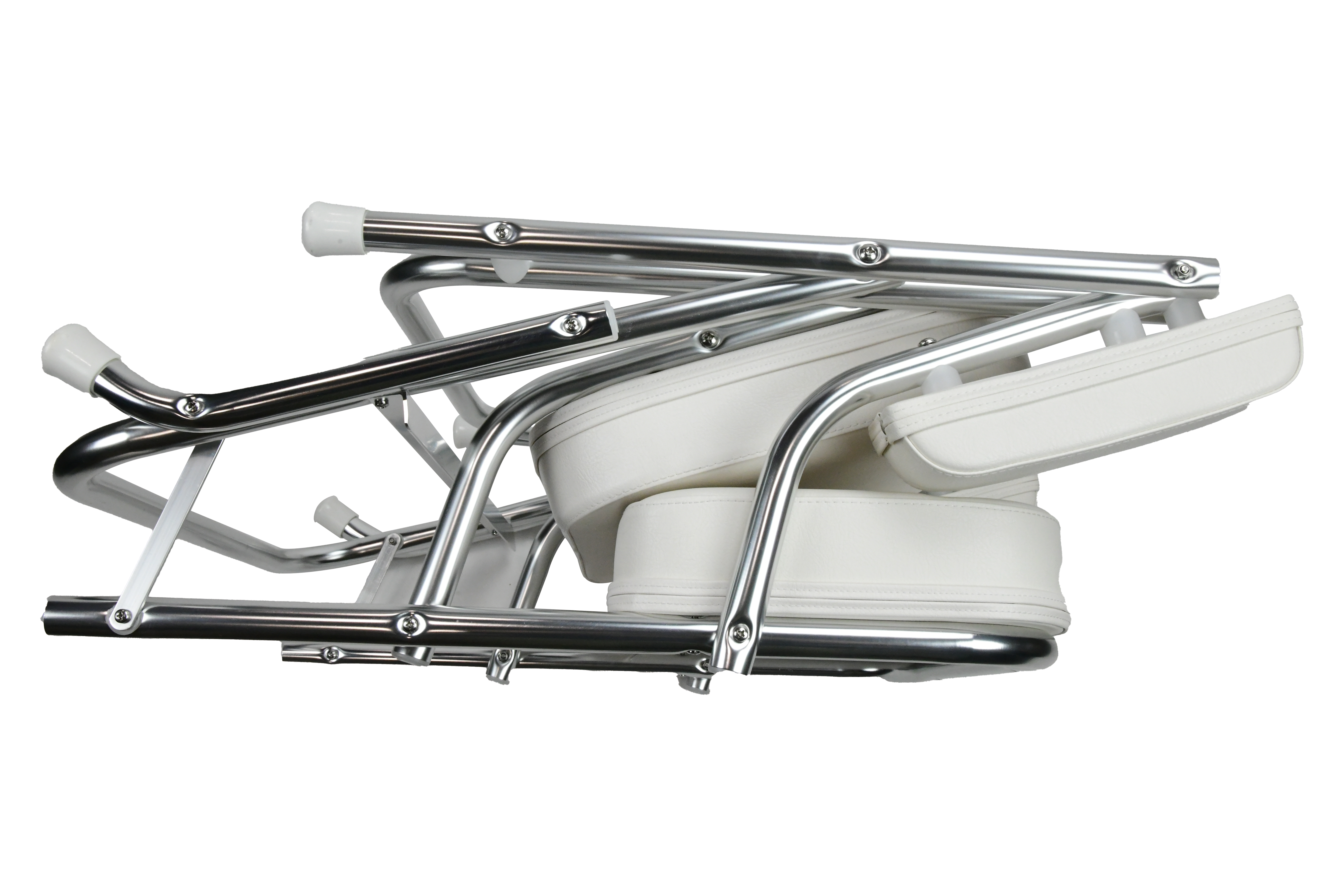 Vinland Marine 304 Stainless Steel Foldable Deck Chair folded