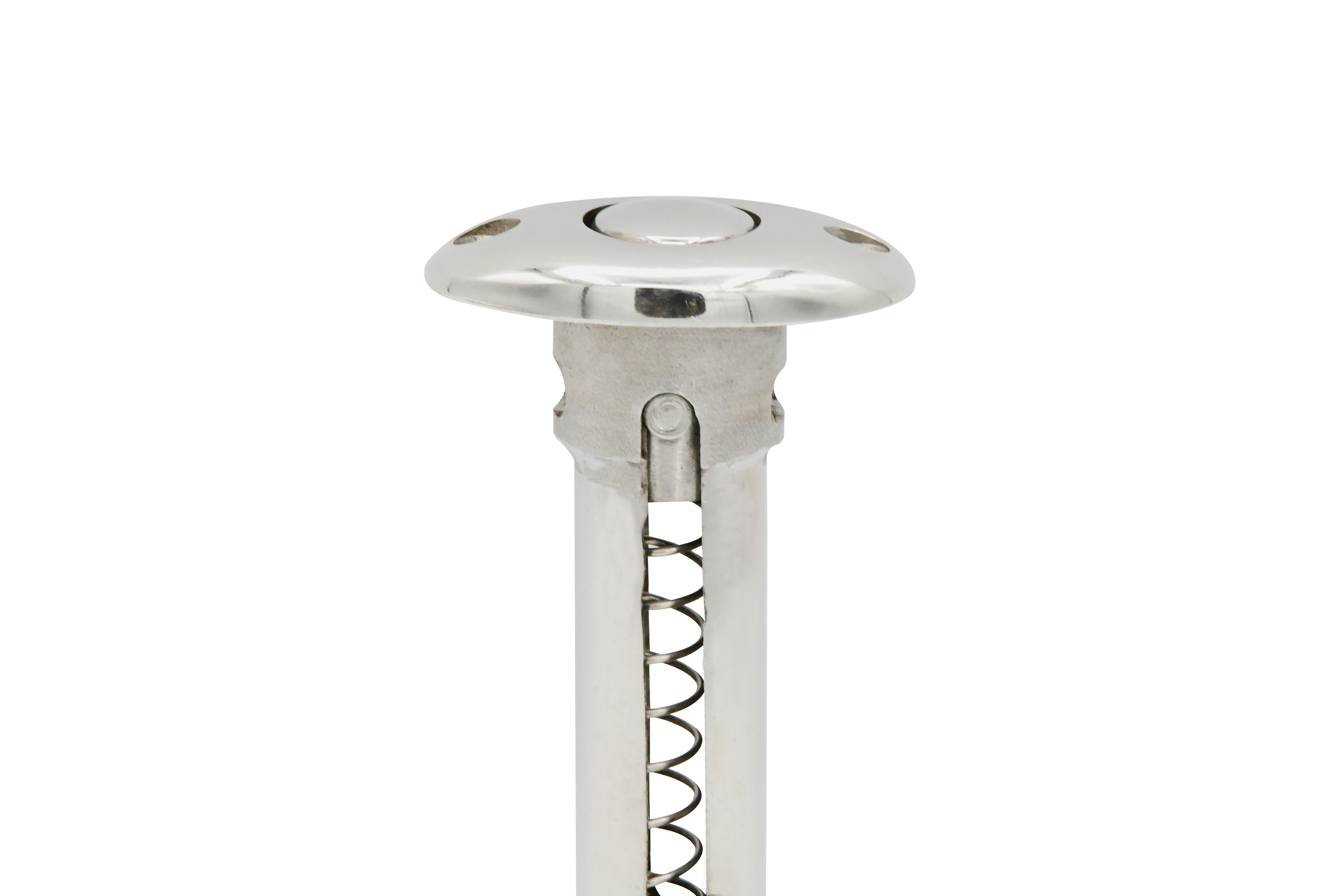 Vinland Marine 304 stainless steel 90° Quick Release Base For Flagpole, Close-up View (S4639B)