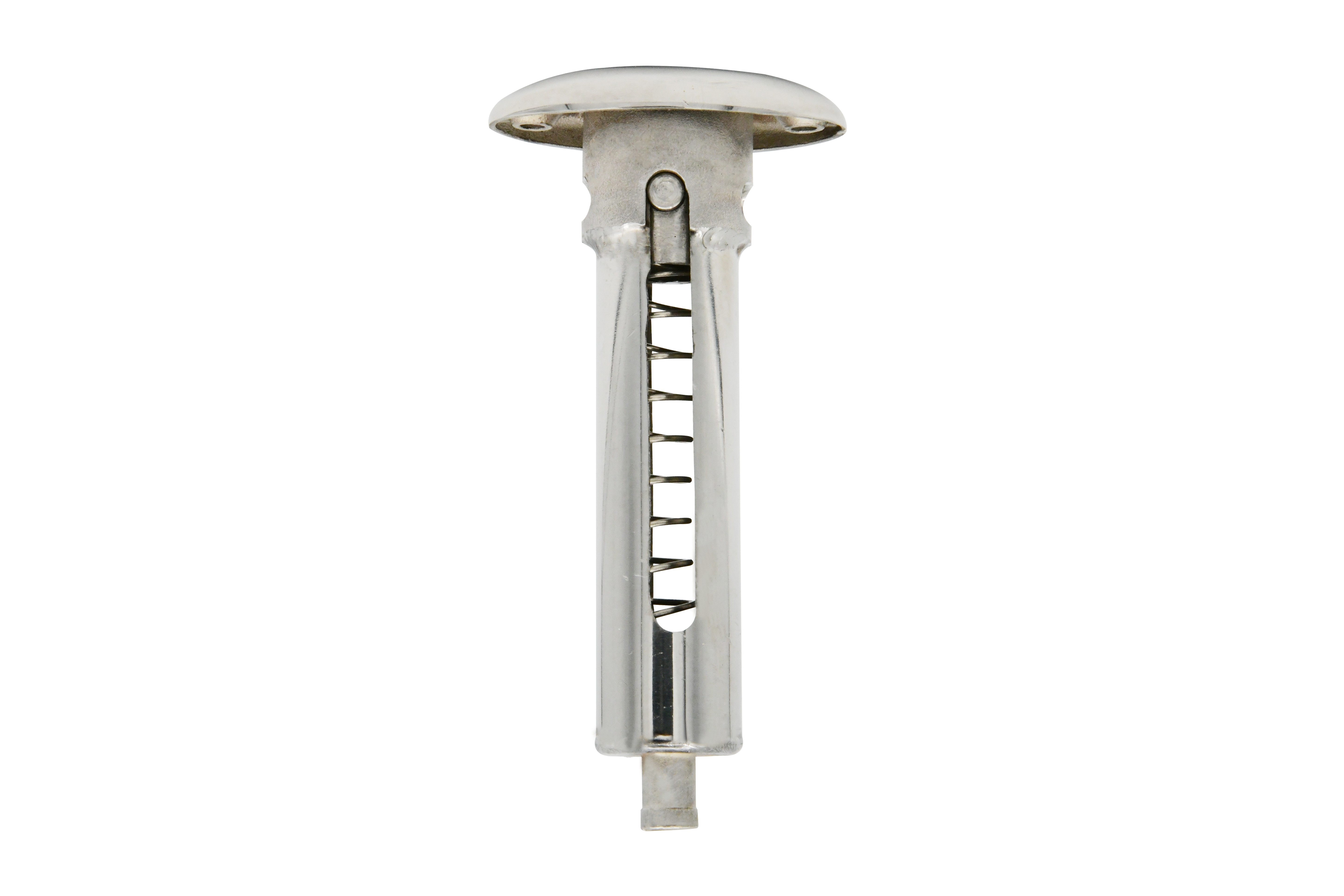Vinland Marine 304 stainless steel 90° Quick Release Base For Flagpole, Front View (S4639B)