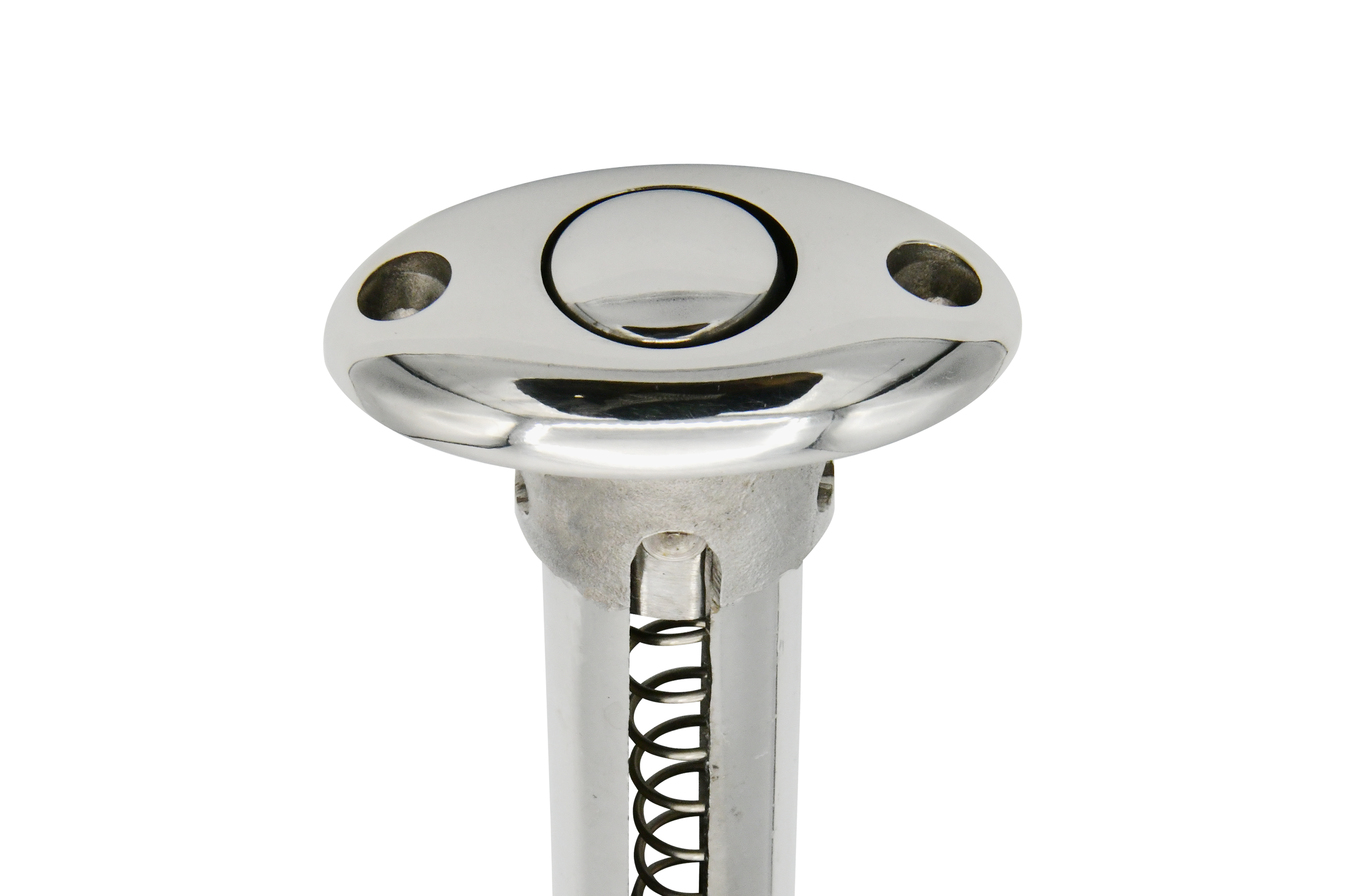 Vinland Marine 304 stainless steel 90° Quick Release Base For Flagpole, Top View (S4639B)