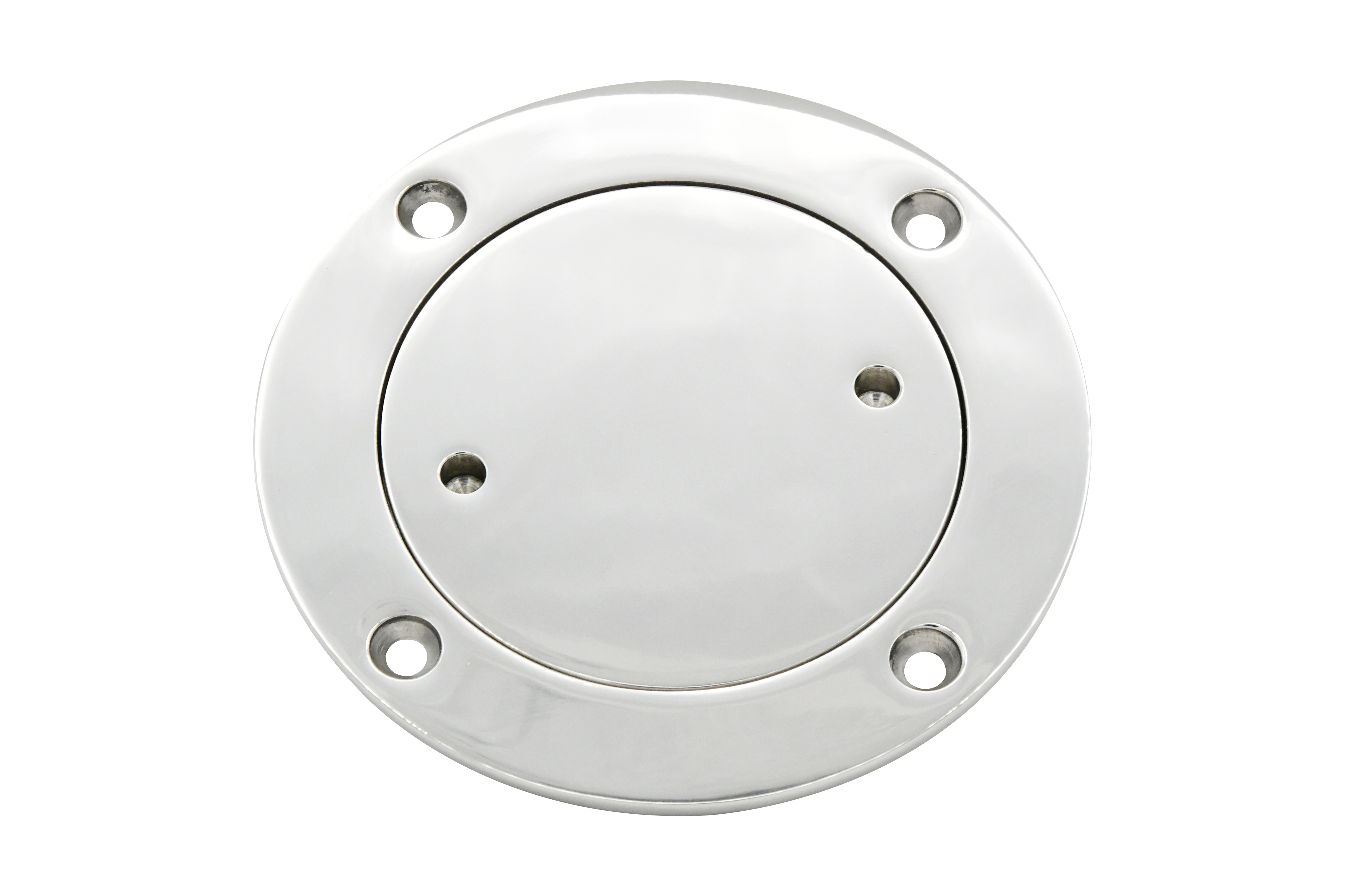 Vinland Marine 316SS Ø3" Deck Plate Top View 2 (S4964A)