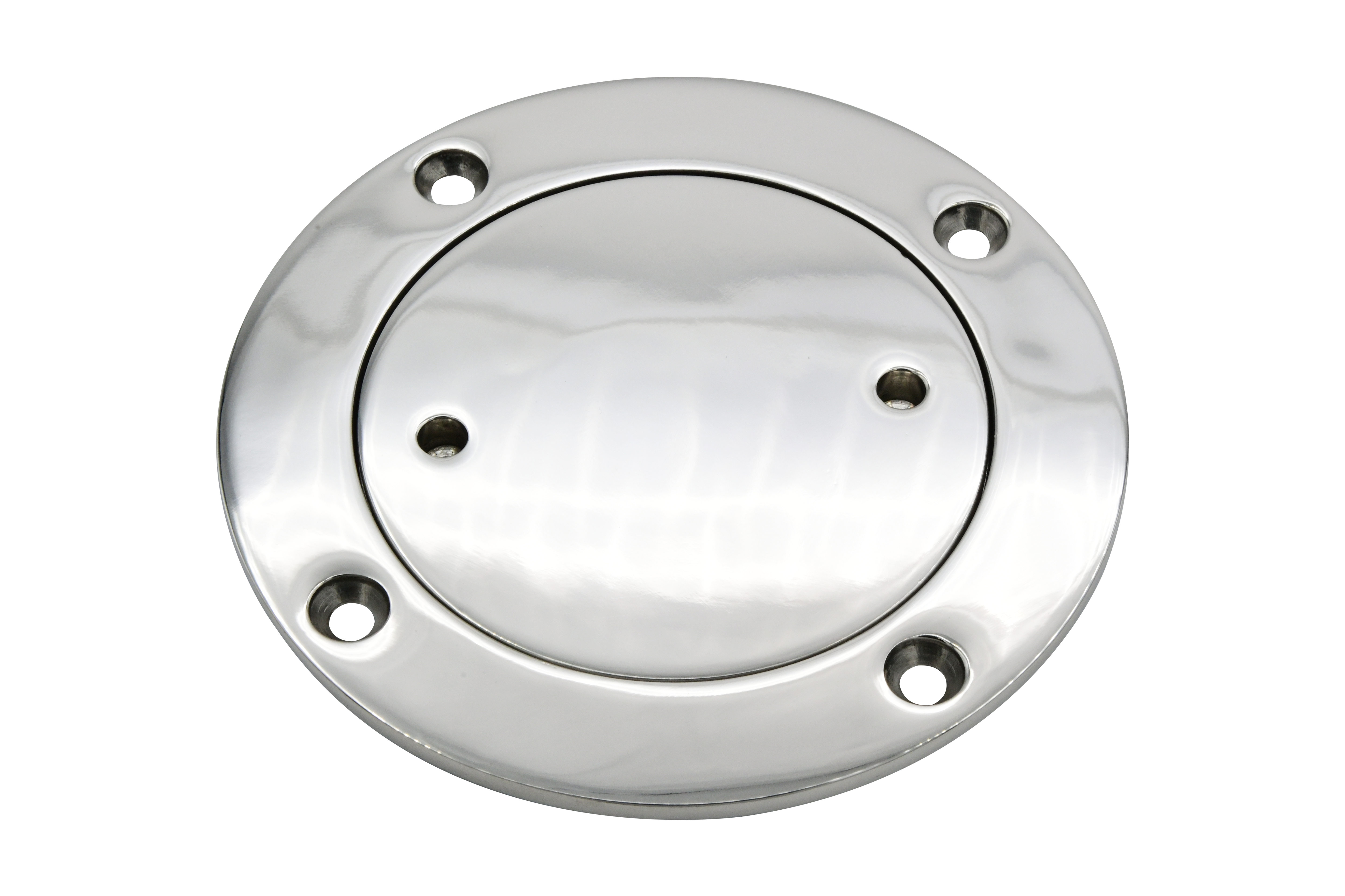 Vinland Marine 316SS Ø3" Deck Plate Top View 3 (S4964A)