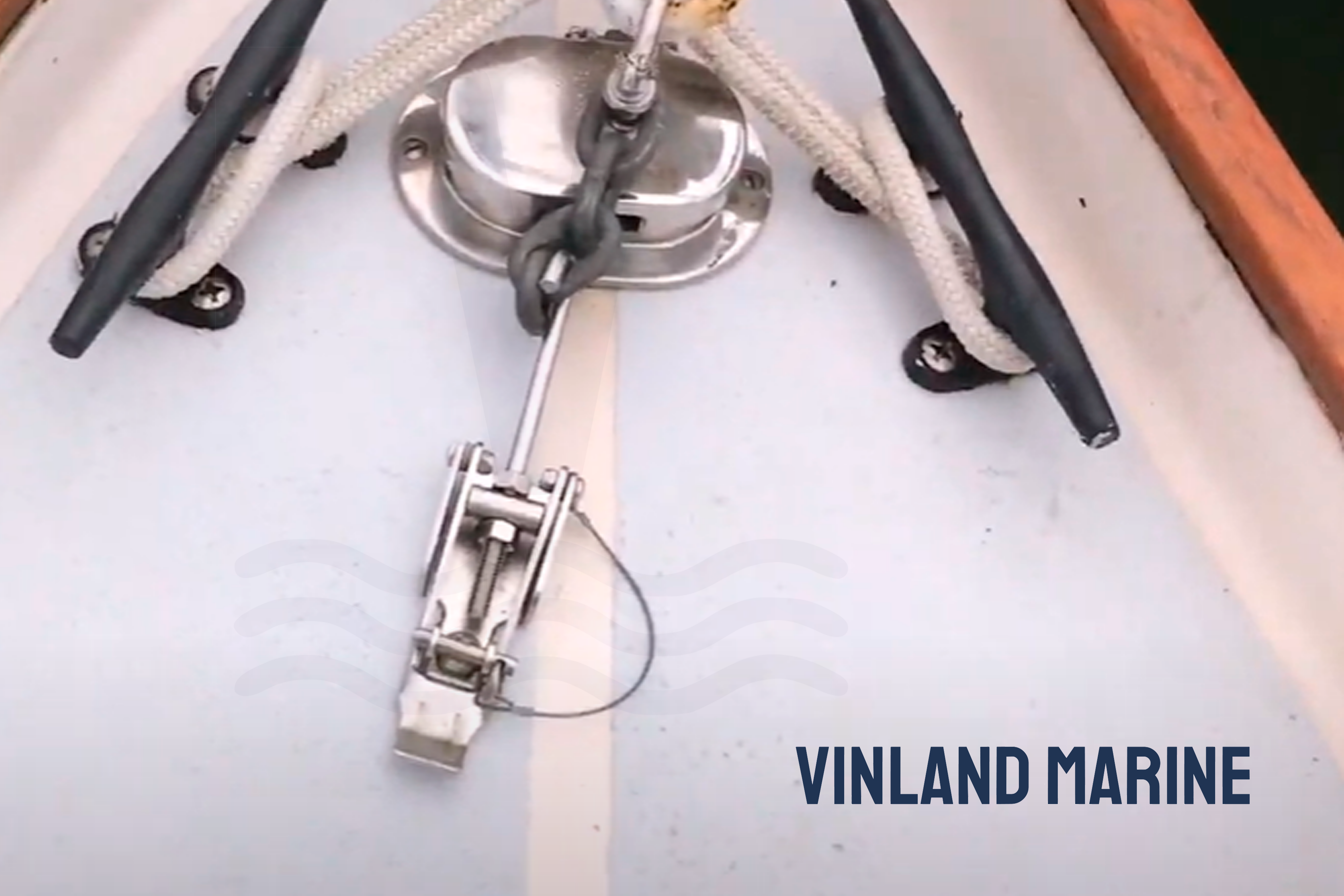 Vinland Marine Anchor Chain Tensioner In Use