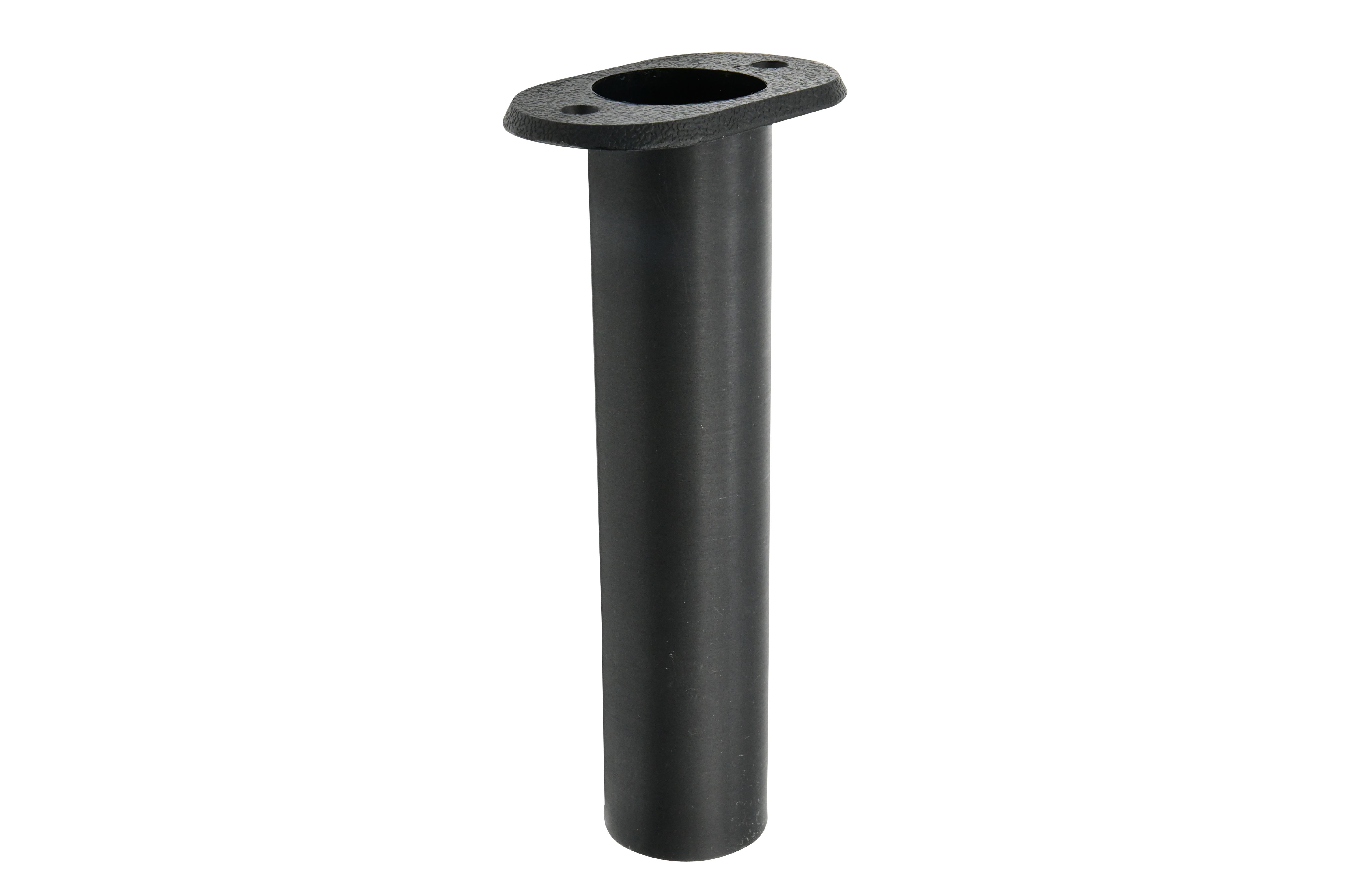 Vinland Marine Black Plastic 90° Flush Mount Rod Holder, Ø1-1/2" Side View (P7893B)