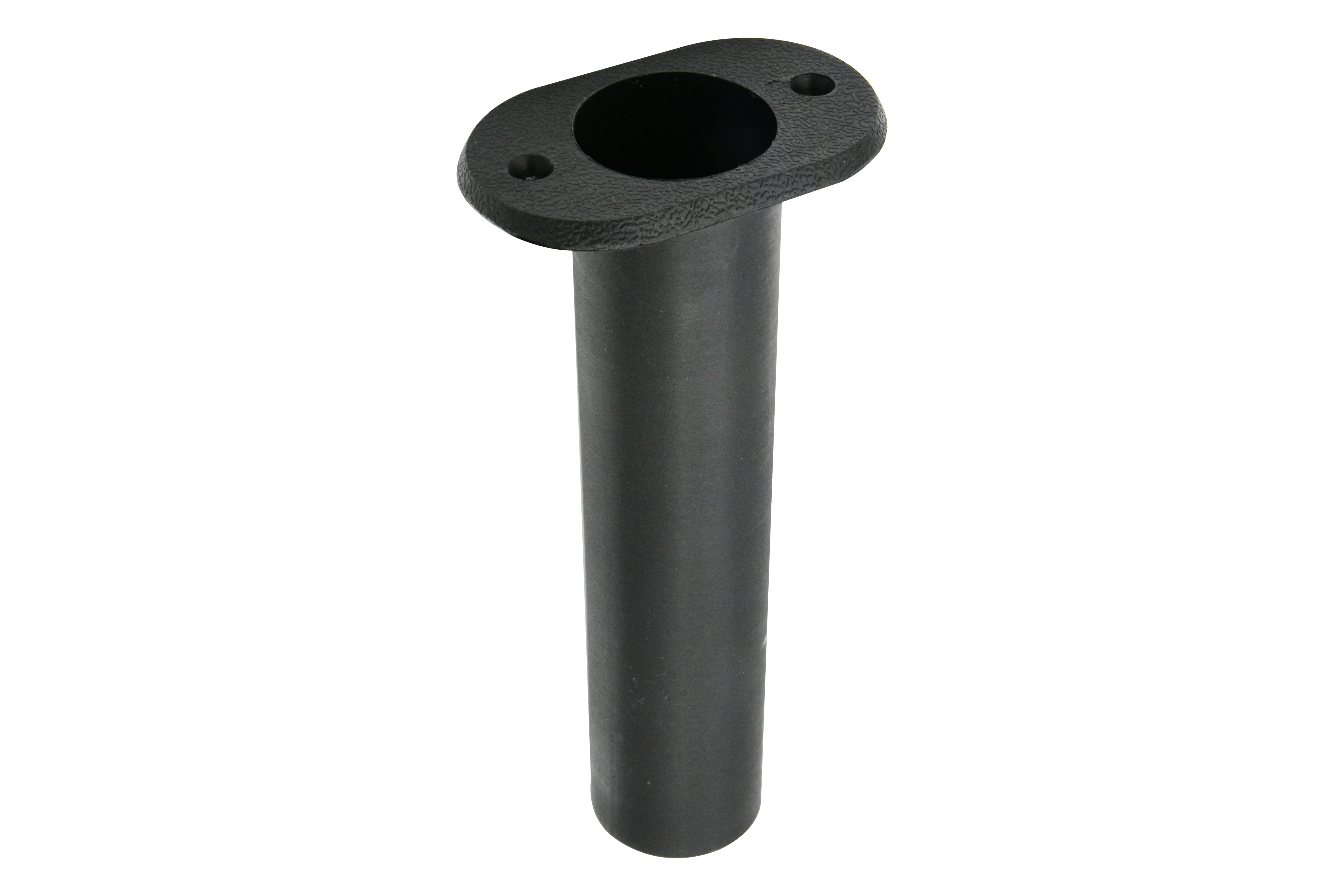 Vinland Marine Black Plastic 90° Flush Mount Rod Holder, Ø1-1/2" Top View (P7893B)