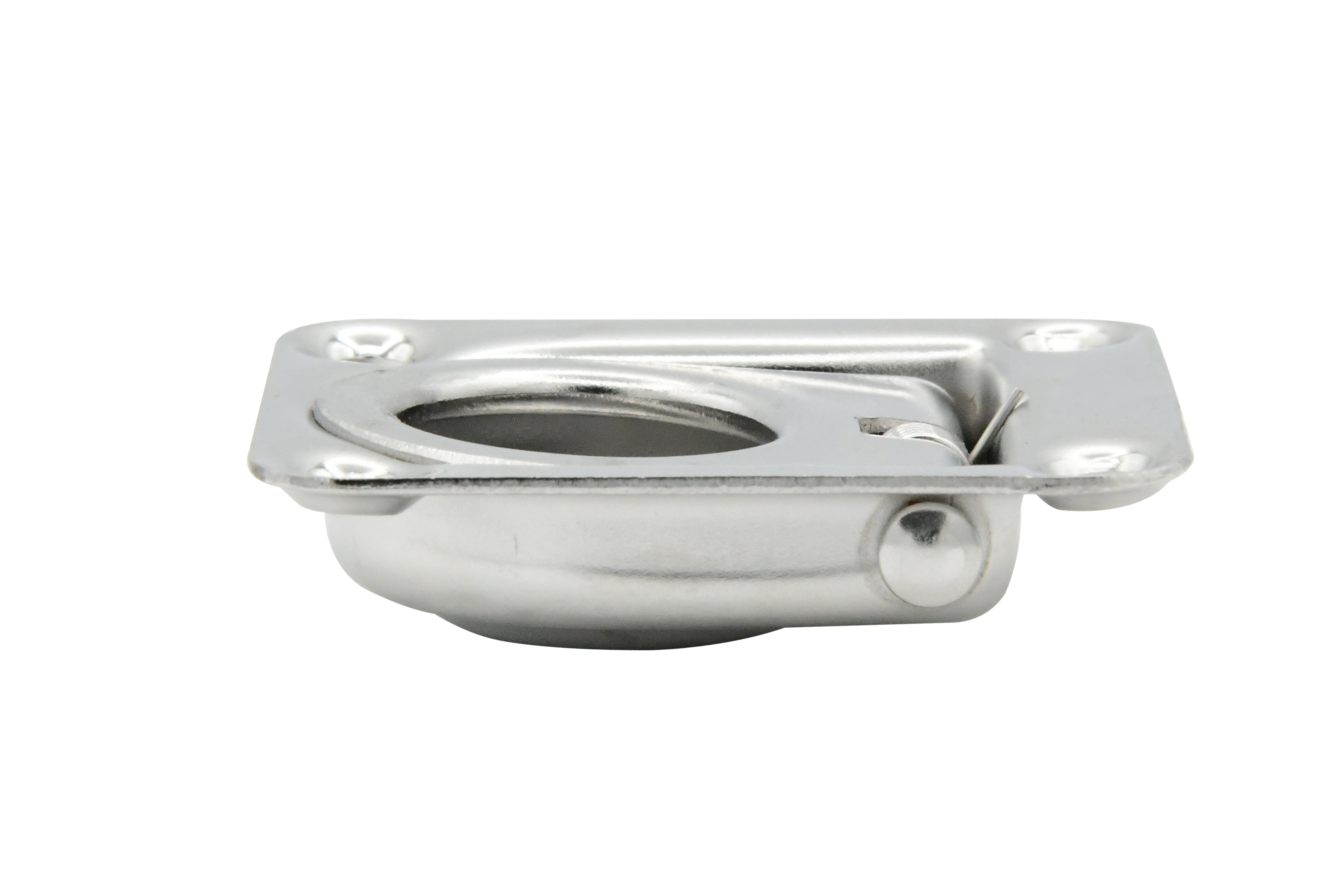 Vinland Marine Flush Lift Snap Handle W 1-1/2”; L 1-3/4” Side View 2 (S4870)