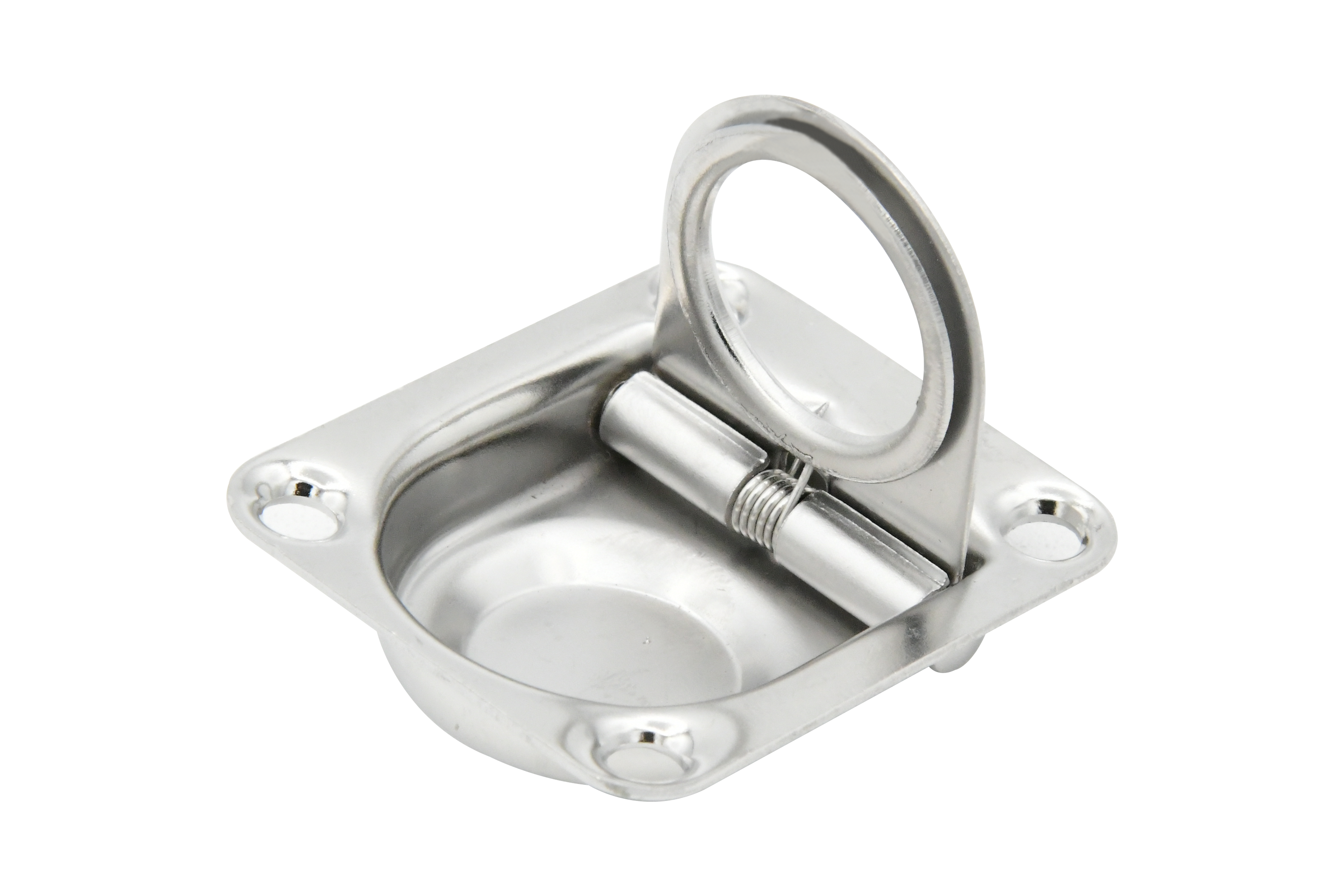 Vinland Marine Flush Lift Snap Handle W 1-1/2”; L 1-3/4” Top View 2 (S4870)