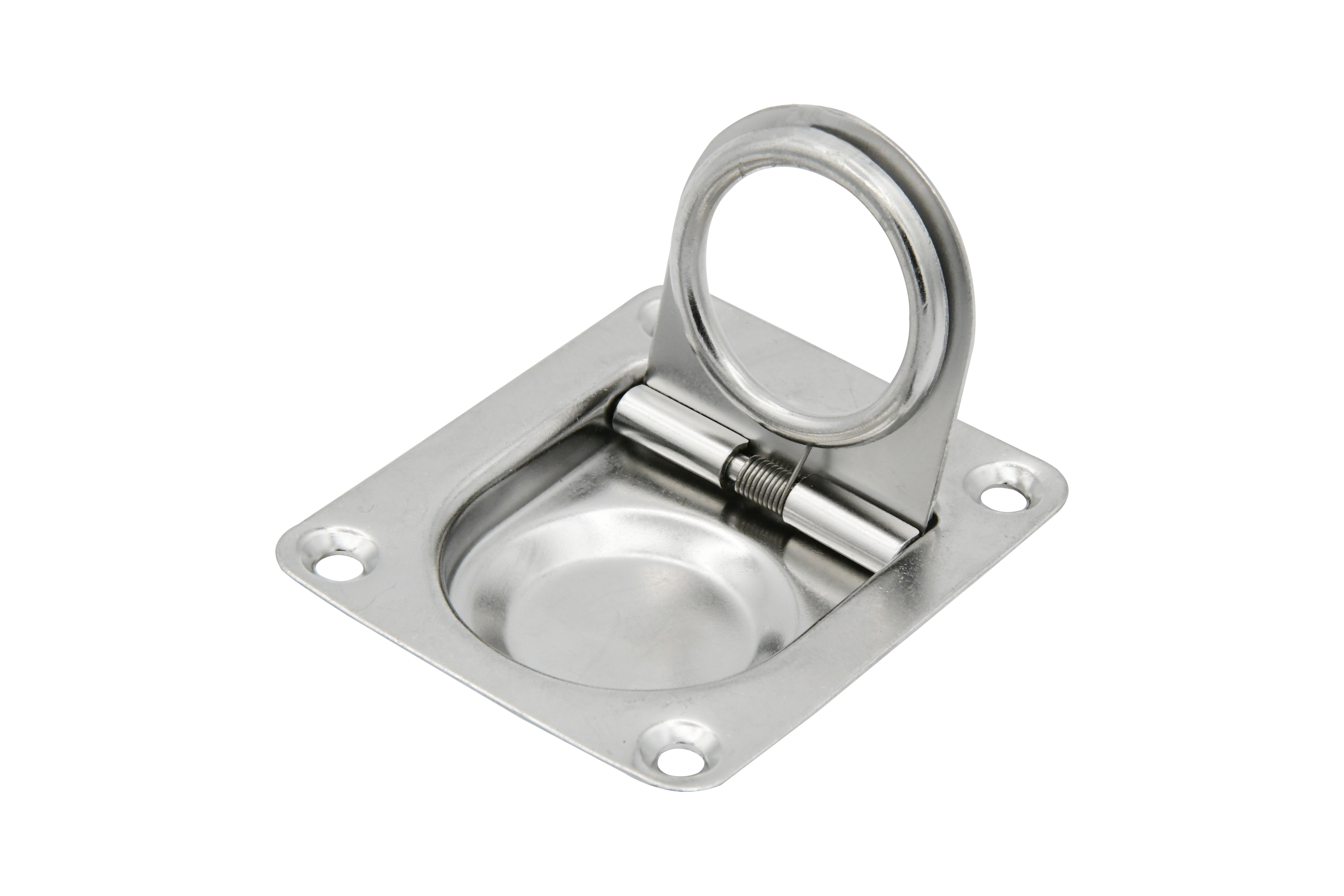 Vinland Marine Flush Lift Snap Handle W 2-3/16”; L 2-9/16” Top View (S4878)