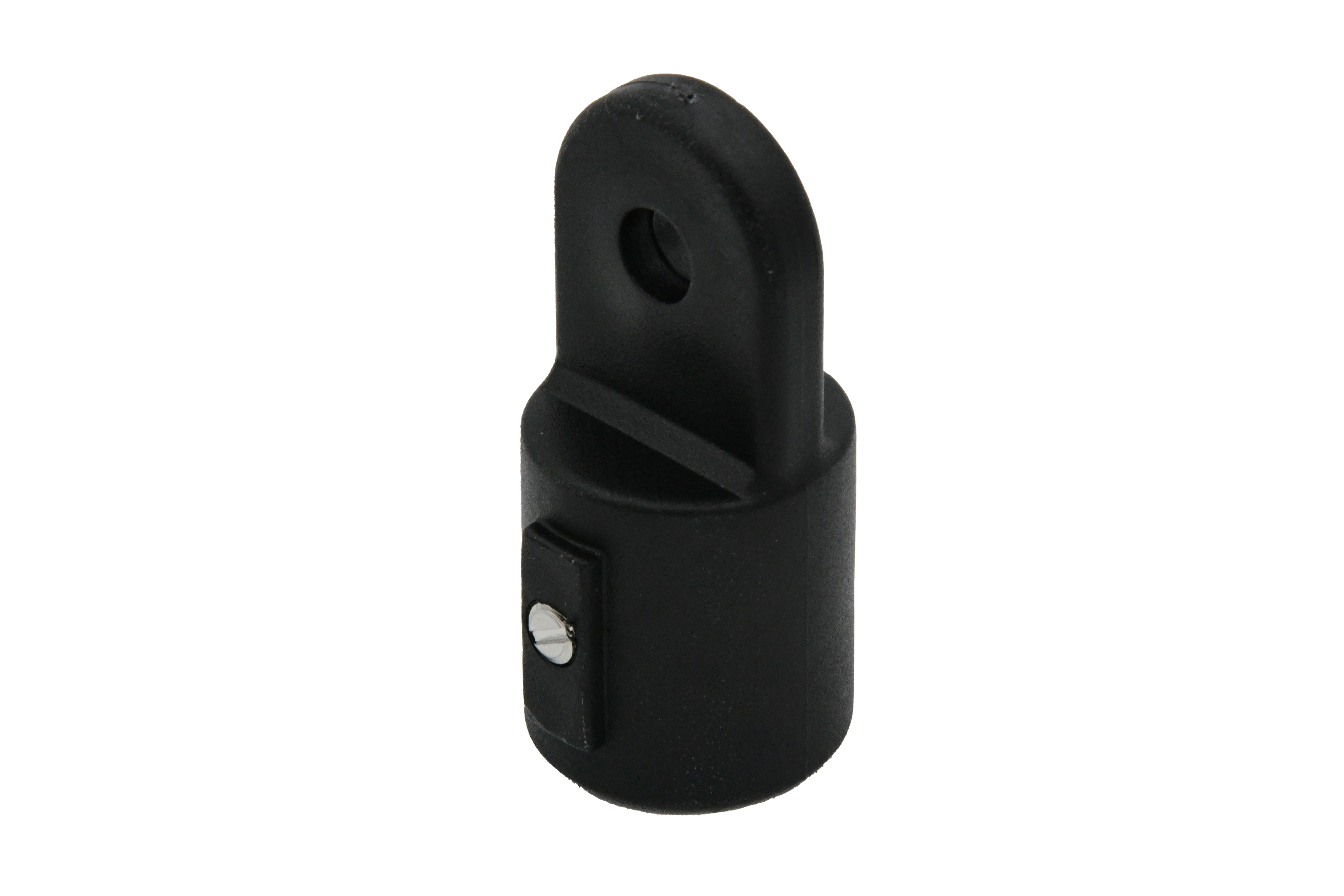 Vinland Marine Nylon Black External/Outside Eye End for 7/8" tubes Top View 2 (P4803)