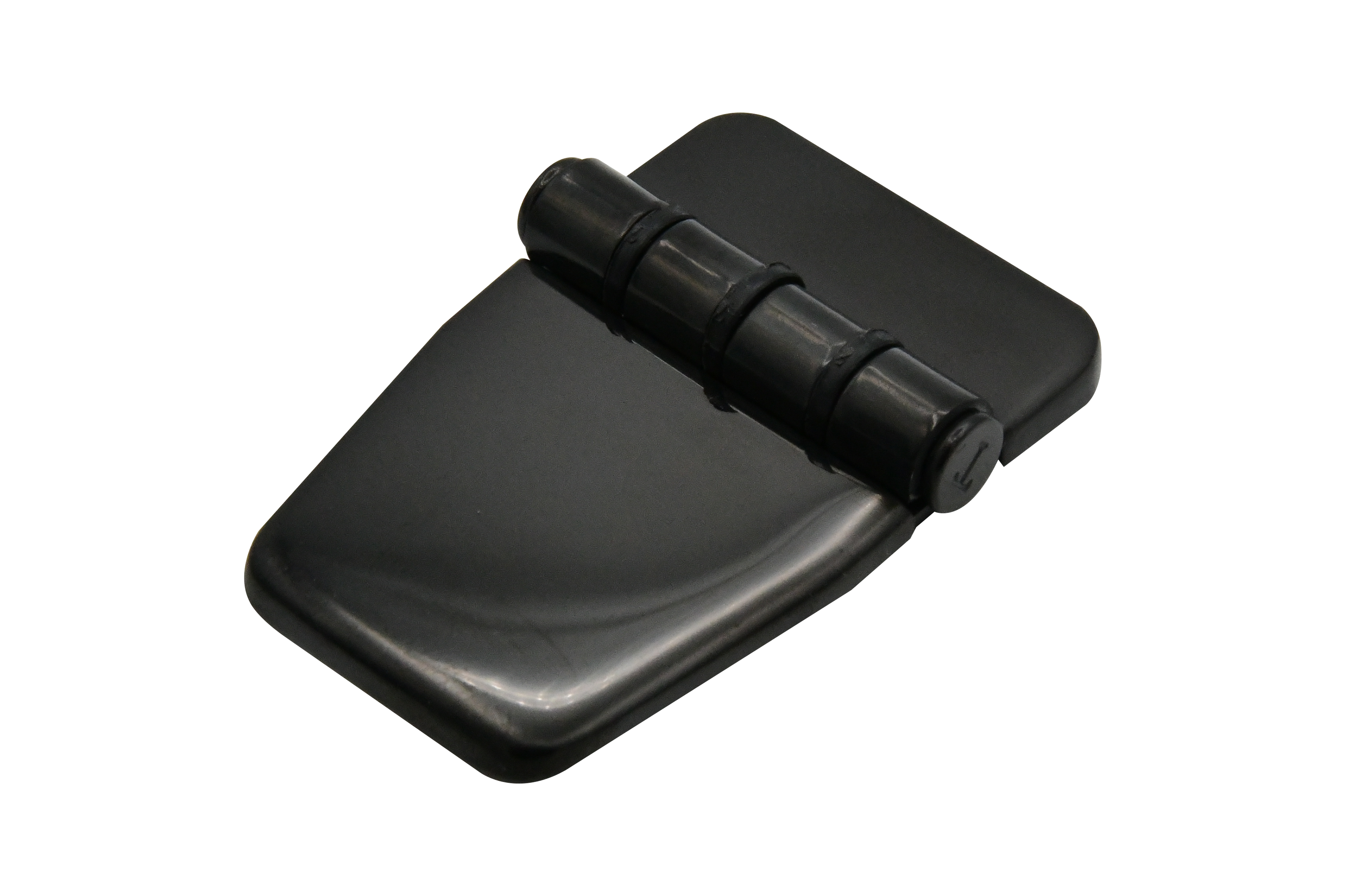 Vinland Marine PVD SS Short-side Marine Friction Hinge w/Cover Side View (S9381ACQB)