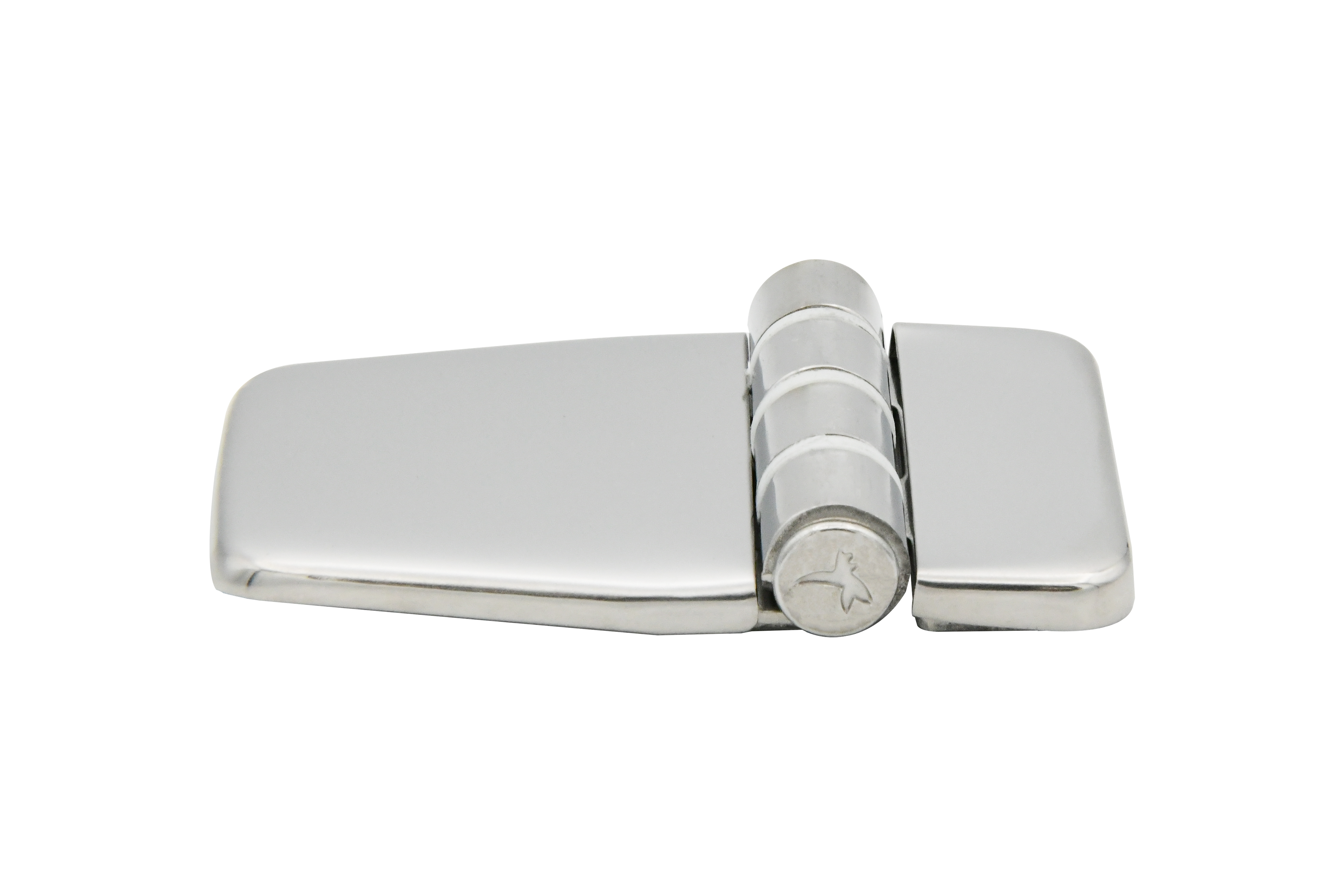 Vinland Marine PVD SS Short-side Marine Friction Hinge w/Cover Side View (S9385ACQ)