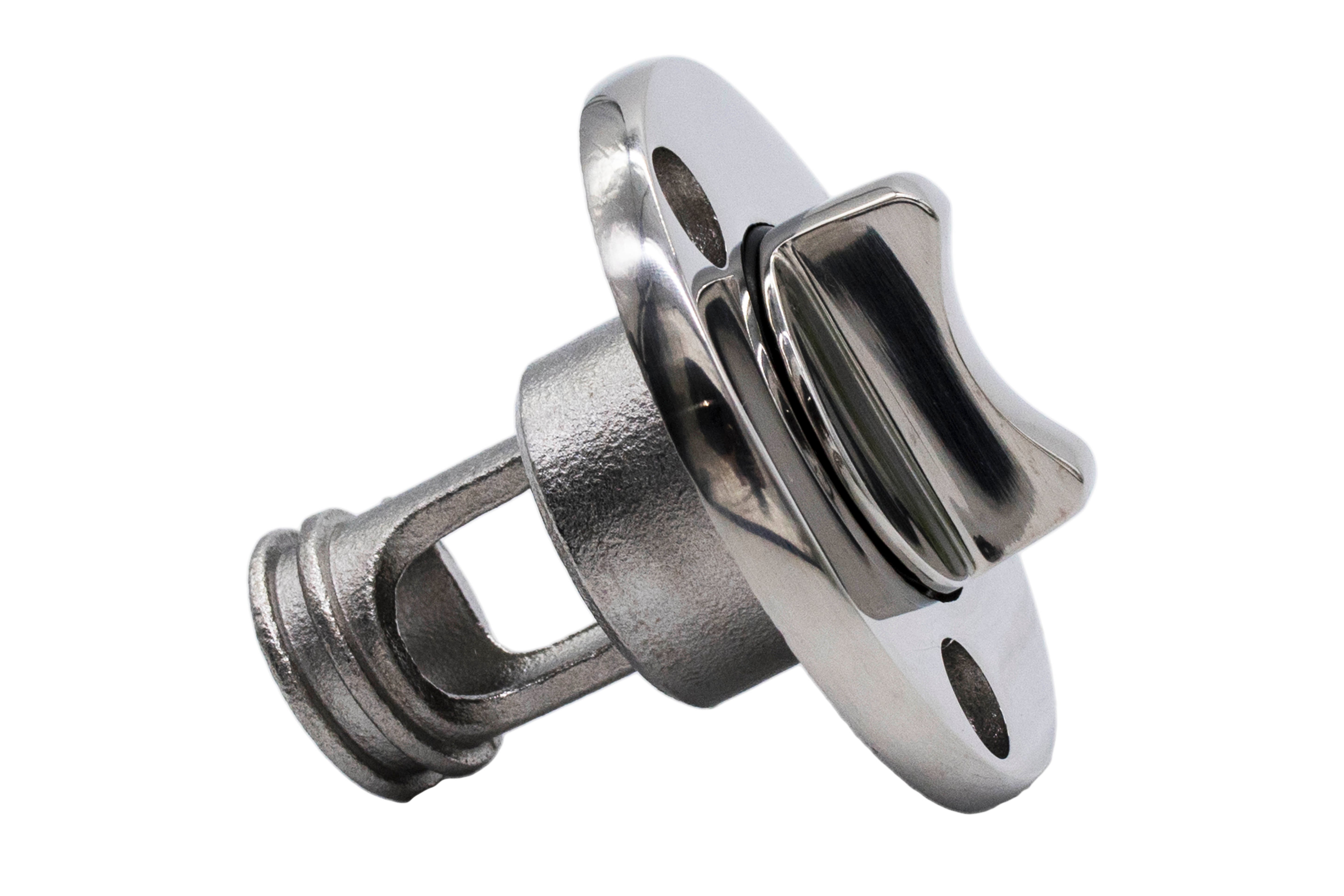 Transom Drain Plug, Garboard Drain Plug for Ø1" hole, 316 Stainless Steel