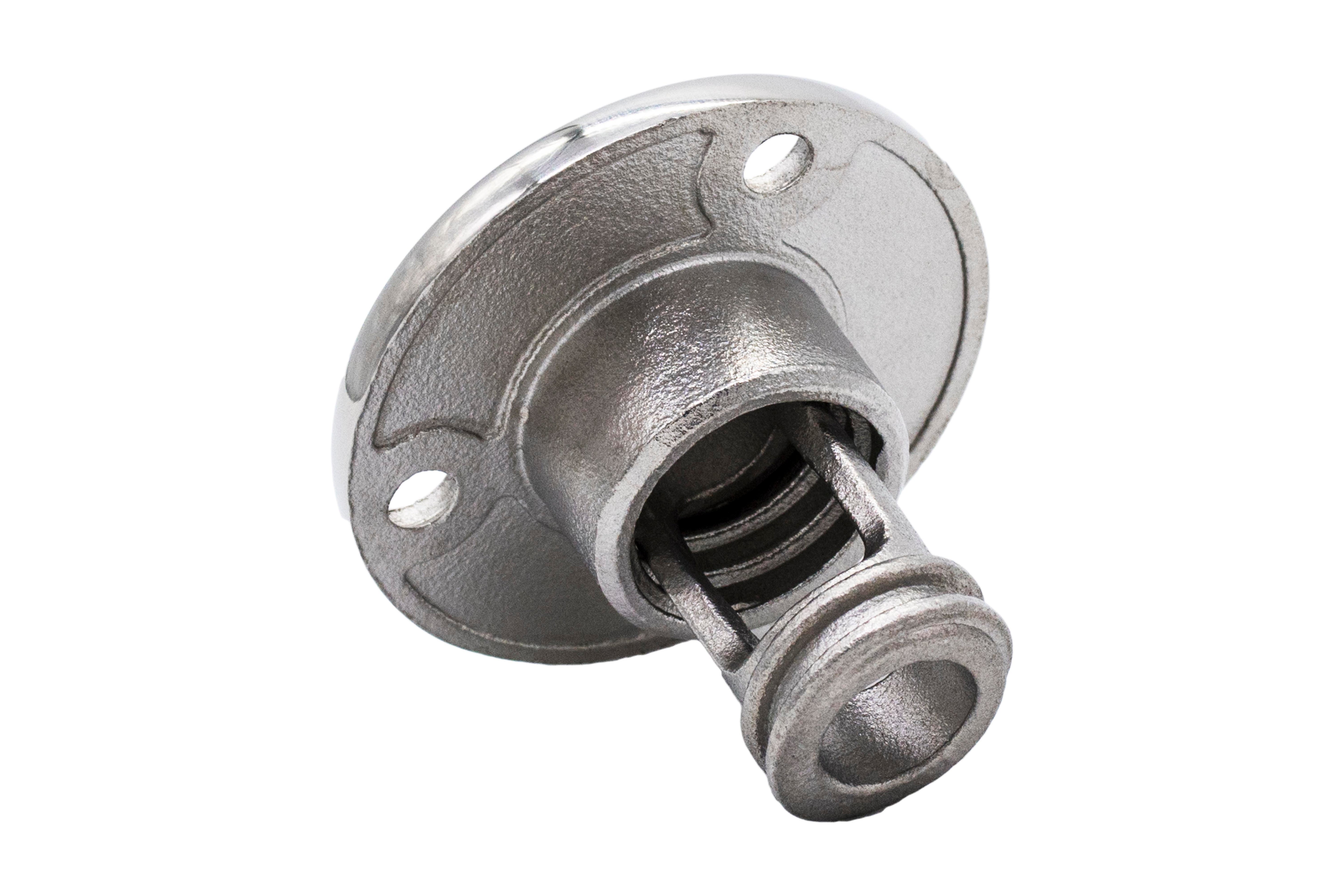 Transom Drain Plug, Garboard Drain Plug for Ø1" hole, 316 Stainless Steel