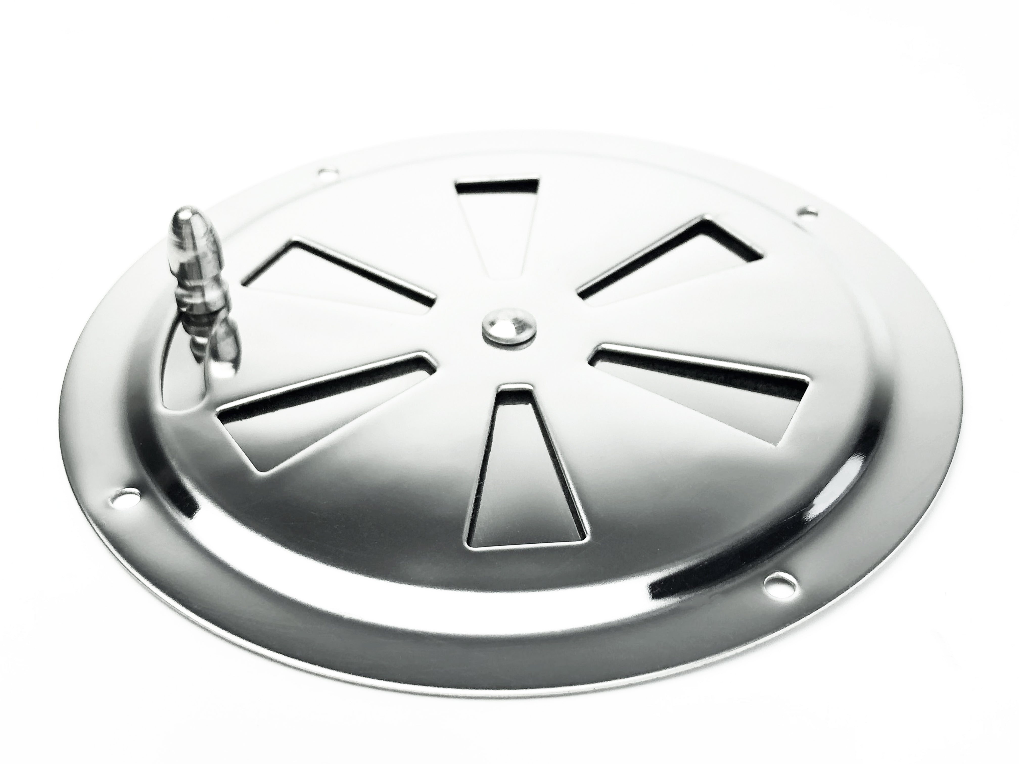 304 Stainless Steel Butterfly Vent with Side Knob