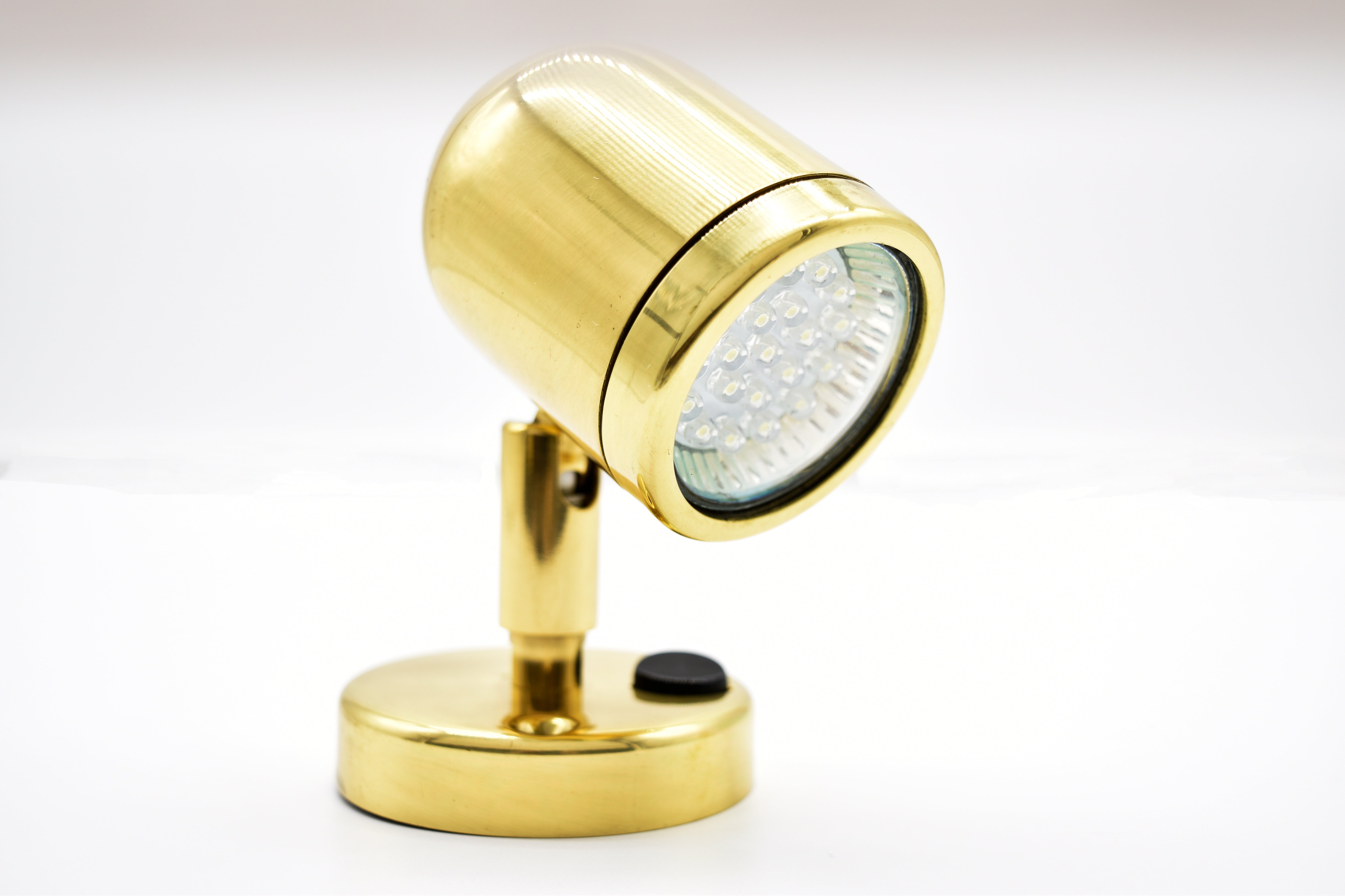 Brass LED Boat Reading Light