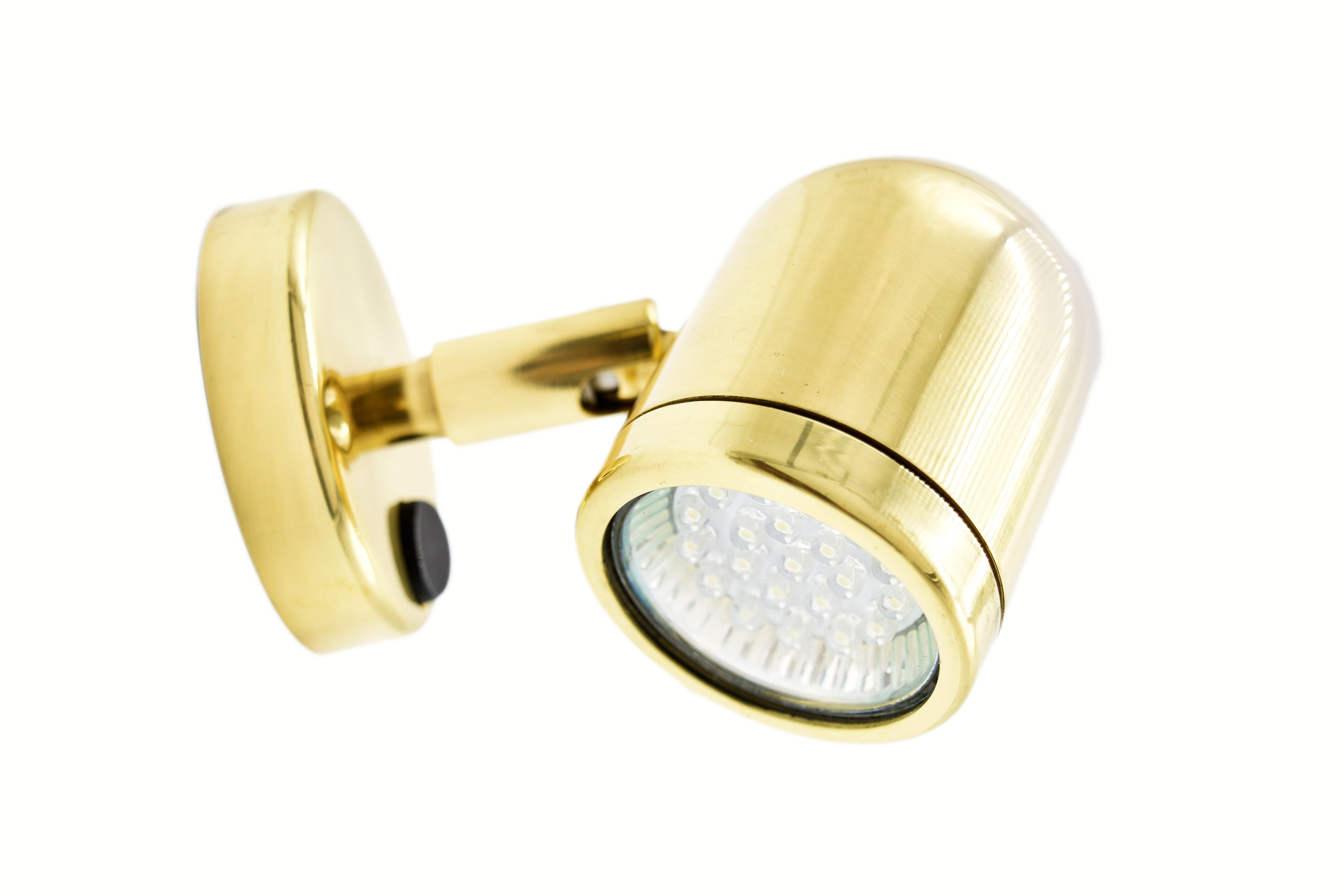 Brass LED Boat Reading Light