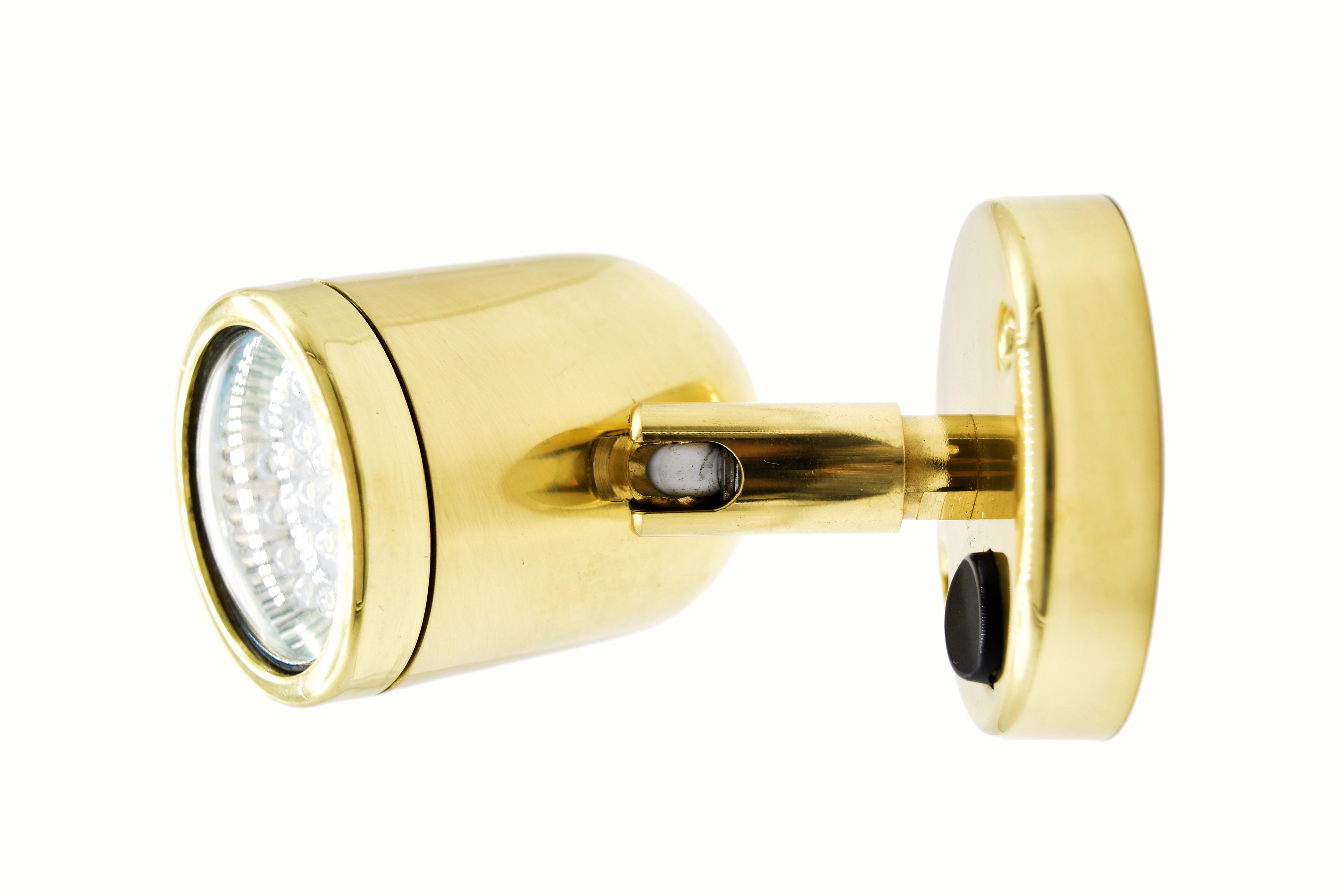 Brass LED Boat Reading Light