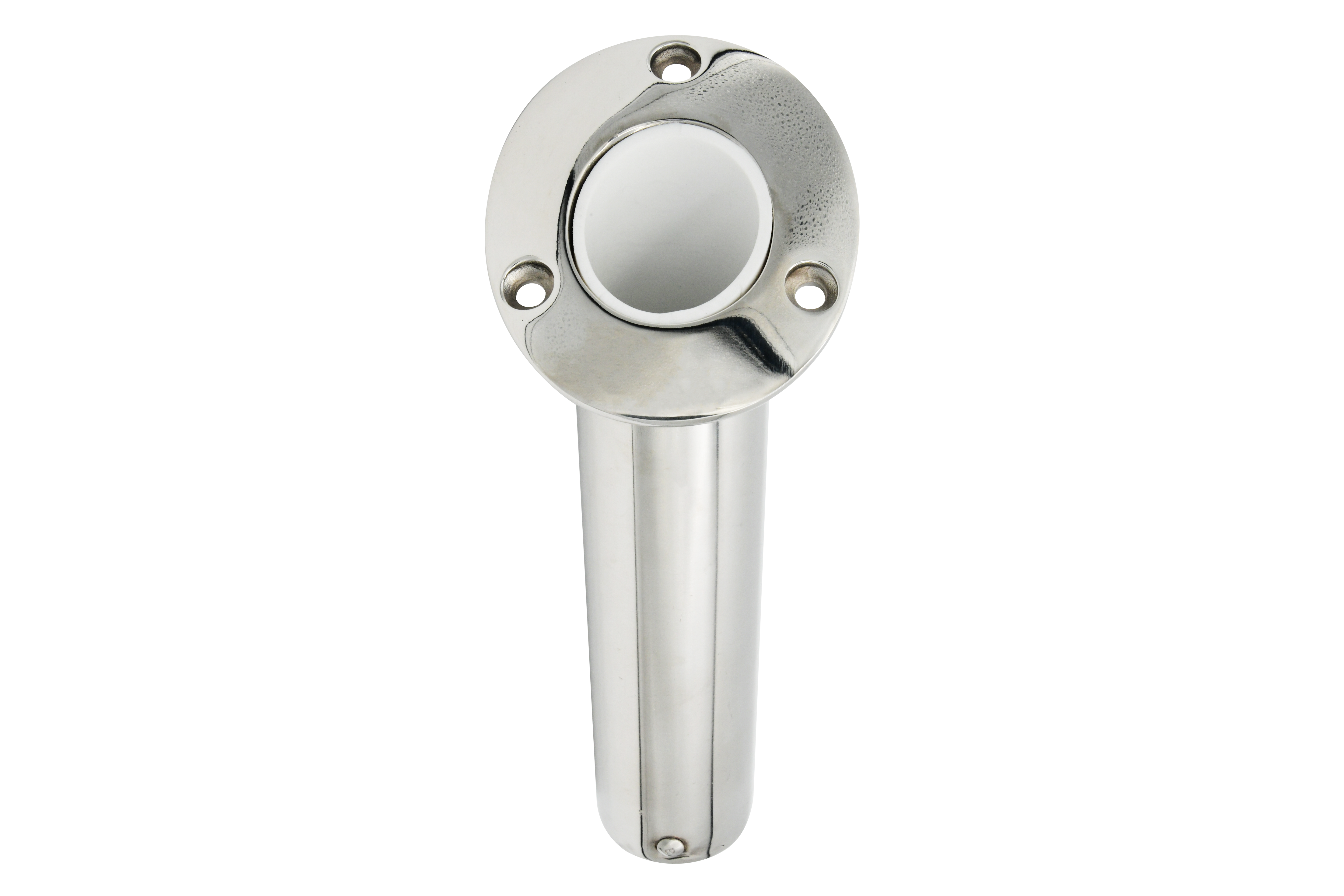 Cast 316 Stainless Steel Angled Flush Mount Rod Holder