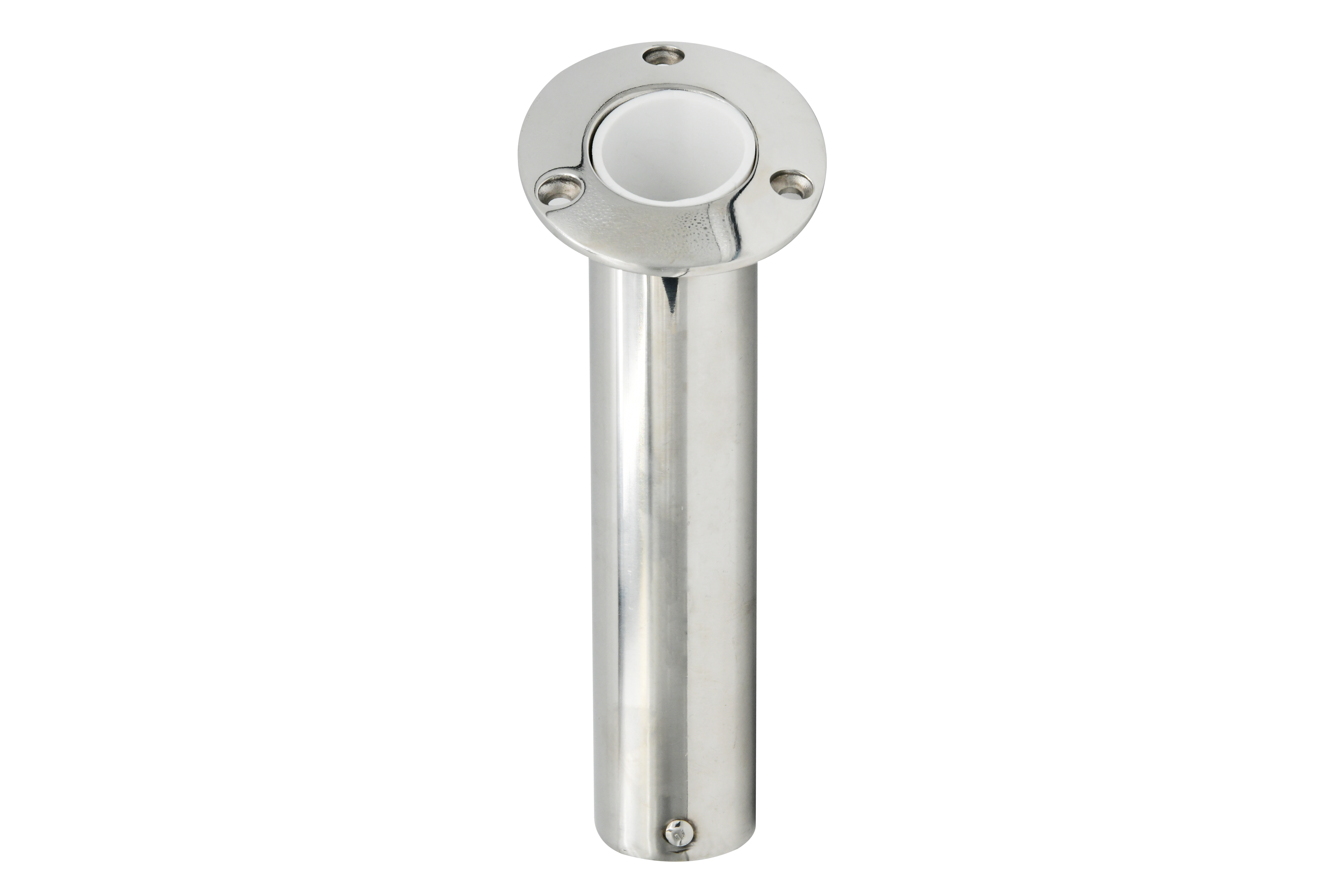 Cast 316 Stainless Steel Angled Flush Mount Rod Holder